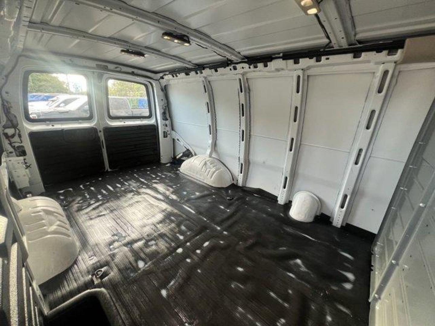 2022 Summit White /Medium Pewter Chevrolet Express Cargo Van (1GCWGAFP1N1) with an 6 4.3L engine, Automatic transmission, located at 27610 S Dixie Hwy, Homestead, FL, 33032, (305) 749-2348, 25.510241, -80.438301 - This Chevrolet Express Cargo Van boasts a Gas V6 4.3L/ engine powering this Automatic transmission. WORK VAN PREFERRED EQUIPMENT GROUP includes standard equipment, WINDOW SECURITY BAR, REAR SIDE DOOR GLASS, VISORS, DRIVER AND FRONT PASSENGER, VINYL in lieu of standard cloth.* This Chevrolet Express - Photo#13