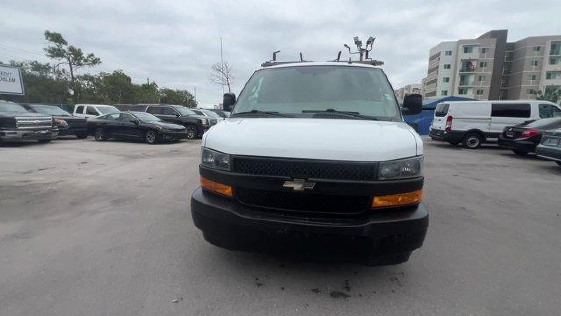 2018 Summit White /Medium Pewter Chevrolet Express Cargo Van (1GCWGAFP4J1) with an 6 4.3L engine, Automatic transmission, located at 27610 S Dixie Hwy, Homestead, FL, 33032, (305) 749-2348, 25.510241, -80.438301 - KBB.com 10 Most Awarded Brands. This Chevrolet Express Cargo Van boasts a Gas V6 4.3L/ engine powering this Automatic transmission. VISORS, DRIVER AND FRONT PASSENGER vinyl in lieu of standard cloth, TRANSMISSION, 8-SPEED AUTOMATIC, ELECTRONICALLY CONTROLLED with overdrive and tow/haul mode, include - Photo#7