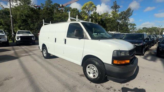 2018 Summit White /Medium Pewter Chevrolet Express Cargo Van (1GCWGAFP4J1) with an 6 4.3L engine, Automatic transmission, located at 27610 S Dixie Hwy, Homestead, FL, 33032, (305) 749-2348, 25.510241, -80.438301 - KBB.com 10 Most Awarded Brands. This Chevrolet Express Cargo Van boasts a Gas V6 4.3L/ engine powering this Automatic transmission. VISORS, DRIVER AND FRONT PASSENGER vinyl in lieu of standard cloth, TRANSMISSION, 8-SPEED AUTOMATIC, ELECTRONICALLY CONTROLLED with overdrive and tow/haul mode, include - Photo#6