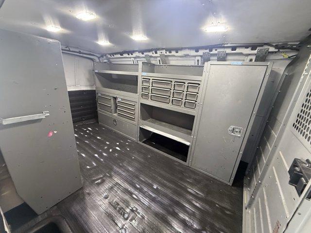 2018 Summit White /Medium Pewter Chevrolet Express Cargo Van (1GCWGAFP4J1) with an 6 4.3L engine, Automatic transmission, located at 27610 S Dixie Hwy, Homestead, FL, 33032, (305) 749-2348, 25.510241, -80.438301 - KBB.com 10 Most Awarded Brands. This Chevrolet Express Cargo Van boasts a Gas V6 4.3L/ engine powering this Automatic transmission. VISORS, DRIVER AND FRONT PASSENGER vinyl in lieu of standard cloth, TRANSMISSION, 8-SPEED AUTOMATIC, ELECTRONICALLY CONTROLLED with overdrive and tow/haul mode, include - Photo#12