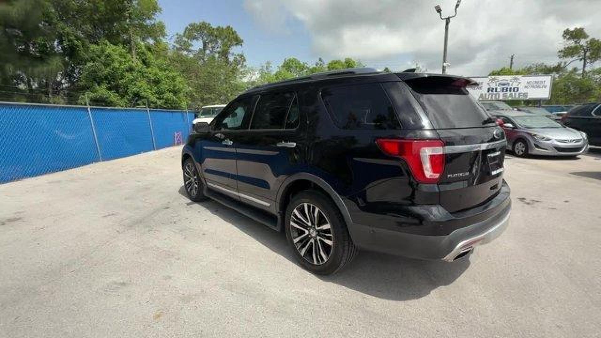 2016 Black Ford Explorer (1FM5K8HT7GG) with an 6 3.5 L engine, Automatic transmission, located at 27610 S Dixie Hwy, Homestead, FL, 33032, (305) 749-2348, 25.510241, -80.438301 - KBB.com Best Buy Awards Finalist. Scores 22 Highway MPG and 16 City MPG! This Ford Explorer delivers a Twin Turbo Premium Unleaded V-6 3.5 L/213 engine powering this Automatic transmission. Wheels: 20 Bright Machined Face Aluminum -inc: tarnished dark painted pockets, Voice Activated Dual Zone Front - Photo#2