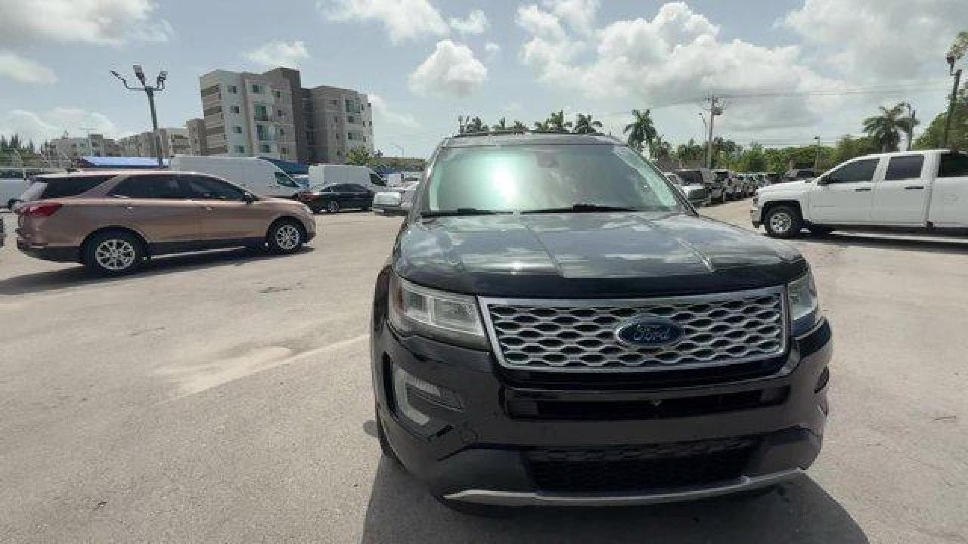 2016 Black Ford Explorer (1FM5K8HT7GG) with an 6 3.5 L engine, Automatic transmission, located at 27610 S Dixie Hwy, Homestead, FL, 33032, (305) 749-2348, 25.510241, -80.438301 - KBB.com Best Buy Awards Finalist. Scores 22 Highway MPG and 16 City MPG! This Ford Explorer delivers a Twin Turbo Premium Unleaded V-6 3.5 L/213 engine powering this Automatic transmission. Wheels: 20 Bright Machined Face Aluminum -inc: tarnished dark painted pockets, Voice Activated Dual Zone Front - Photo#7