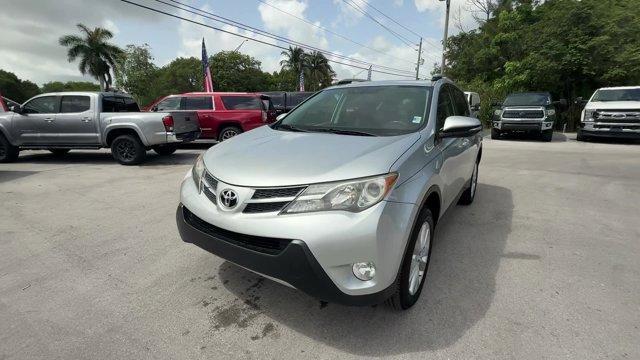 2013 Silver Toyota RAV4 (2T3YFREV4DW) with an 4 2.5L engine, Automatic transmission, located at 27610 S Dixie Hwy, Homestead, FL, 33032, (305) 749-2348, 25.510241, -80.438301 - IIHS Top Safety Pick. Only 132,616 Miles! Scores 31 Highway MPG and 24 City MPG! This Toyota RAV4 delivers a Gas I4 2.5L/152 engine powering this Automatic transmission. Washer linked variable intermittent windshield wiper, Traction control (TRAC), Tire pressure warning system.* This Toyota RAV4 Fea - Photo#0