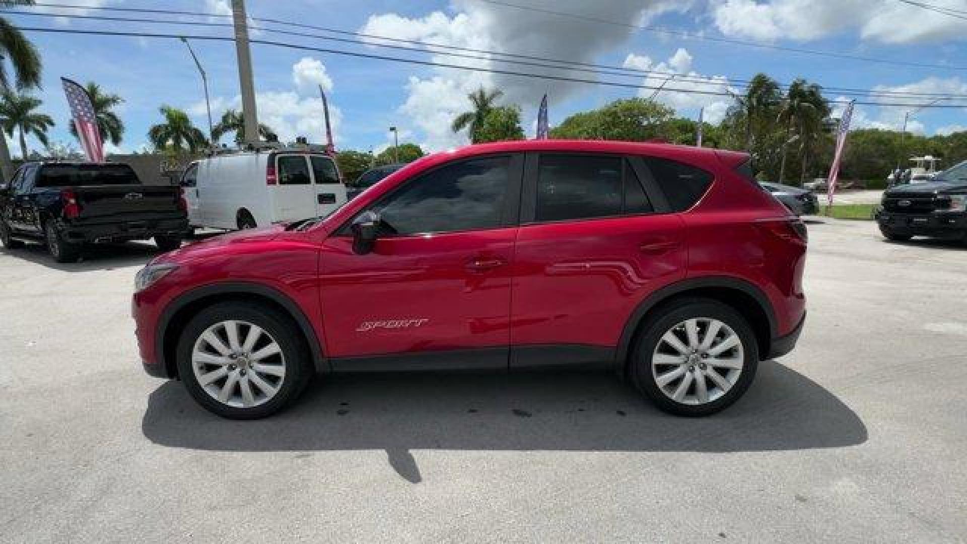 2016 Soul Red Metallic /Black Mazda CX-5 (JM3KE2CY4G0) with an 4 2.5 L engine, Automatic transmission, located at 27610 S Dixie Hwy, Homestead, FL, 33032, (305) 749-2348, 25.510241, -80.438301 - Only 10,120 Miles! Boasts 33 Highway MPG and 26 City MPG! This Mazda CX-5 delivers a Regular Unleaded I-4 2.5 L/152 engine powering this Automatic transmission. SOUL RED METALLIC PAINT, SOUL RED METALLIC, BLACK, CLOTH SEAT TRIM.*This Mazda CX-5 Comes Equipped with These Options *Wheels: 17 x 7J Alum - Photo#1
