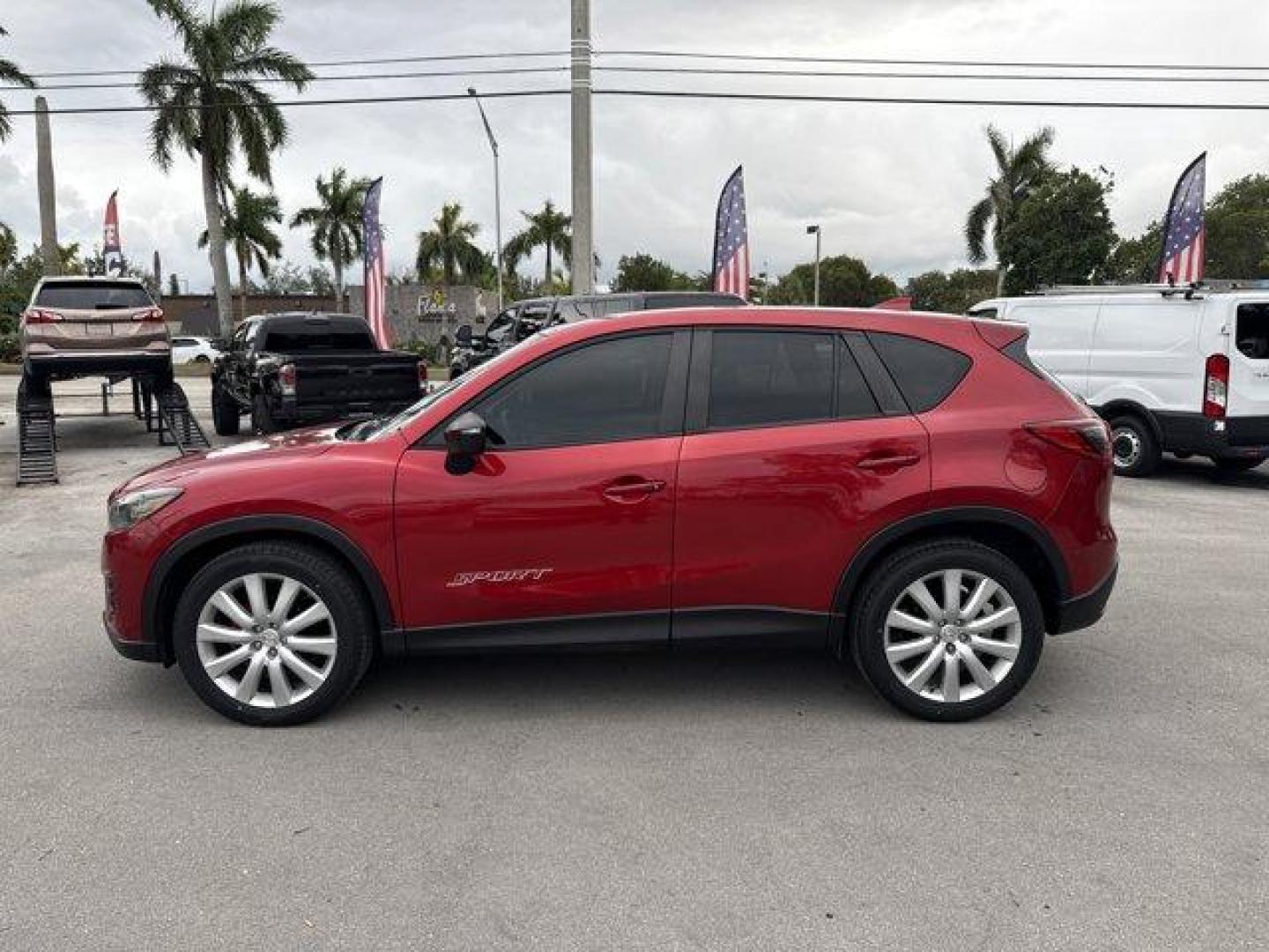 2016 Soul Red Metallic /Black Mazda CX-5 (JM3KE2CY4G0) with an 4 2.5 L engine, Automatic transmission, located at 27610 S Dixie Hwy, Homestead, FL, 33032, (305) 749-2348, 25.510241, -80.438301 - Only 10,120 Miles! Boasts 33 Highway MPG and 26 City MPG! This Mazda CX-5 delivers a Regular Unleaded I-4 2.5 L/152 engine powering this Automatic transmission. SOUL RED METALLIC PAINT, SOUL RED METALLIC, BLACK, CLOTH SEAT TRIM.*This Mazda CX-5 Comes Equipped with These Options *Wheels: 17 x 7J Alum - Photo#1