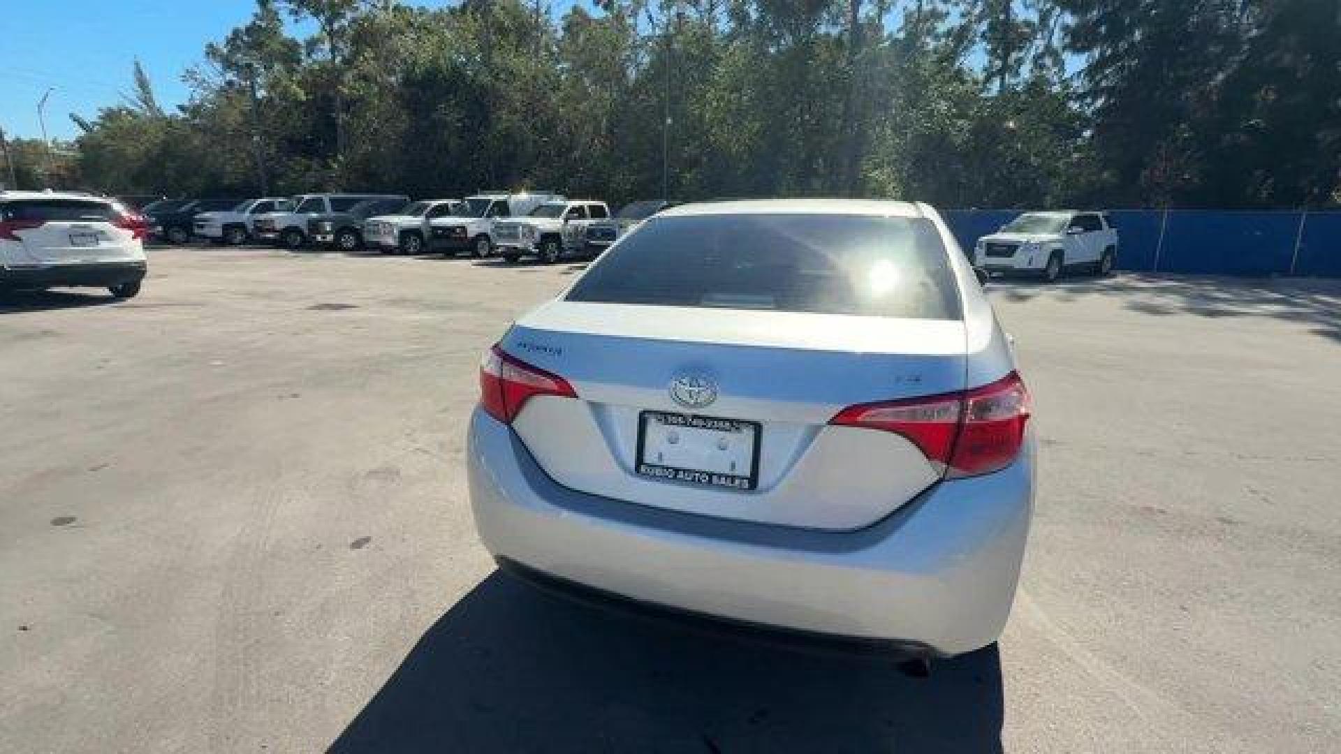 2017 Silver Toyota Corolla (5YFBURHE1HP) with an 4 1.8 L engine, Variable transmission, located at 27610 S Dixie Hwy, Homestead, FL, 33032, (305) 749-2348, 25.510241, -80.438301 - KBB.com 10 Best Used Cars Under $15,000. This Toyota Corolla boasts a Regular Unleaded I-4 1.8 L/110 engine powering this Variable transmission. Urethane Gear Shifter Material, Trunk Rear Cargo Access, Trip Computer.* This Toyota Corolla Features the Following Options *Transmission: Continuously Var - Photo#3