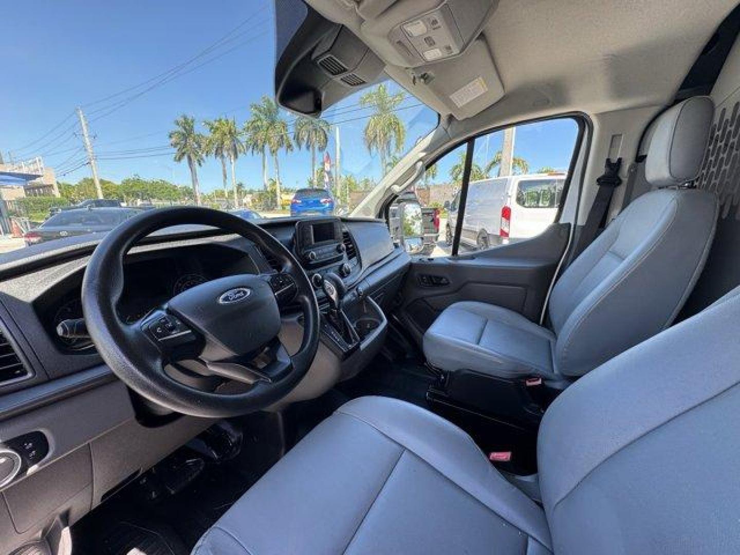 2021 White Ford Transit Cargo Van (1FTBR1Y8XMK) with an 6 3.5 L engine, Automatic transmission, located at 27610 S Dixie Hwy, Homestead, FL, 33032, (305) 749-2348, 25.510241, -80.438301 - This Ford Transit Cargo Van delivers a Regular Unleaded V-6 3.5 L/213 engine powering this Automatic transmission. ENGINE: 3.5L PFDI V6 FLEX-FUEL -inc: port injection, Auto Start-Stop Switch Delete, Deletes button on dash which disables auto start-stop technology, Deletes auto stop-start technology - Photo#10