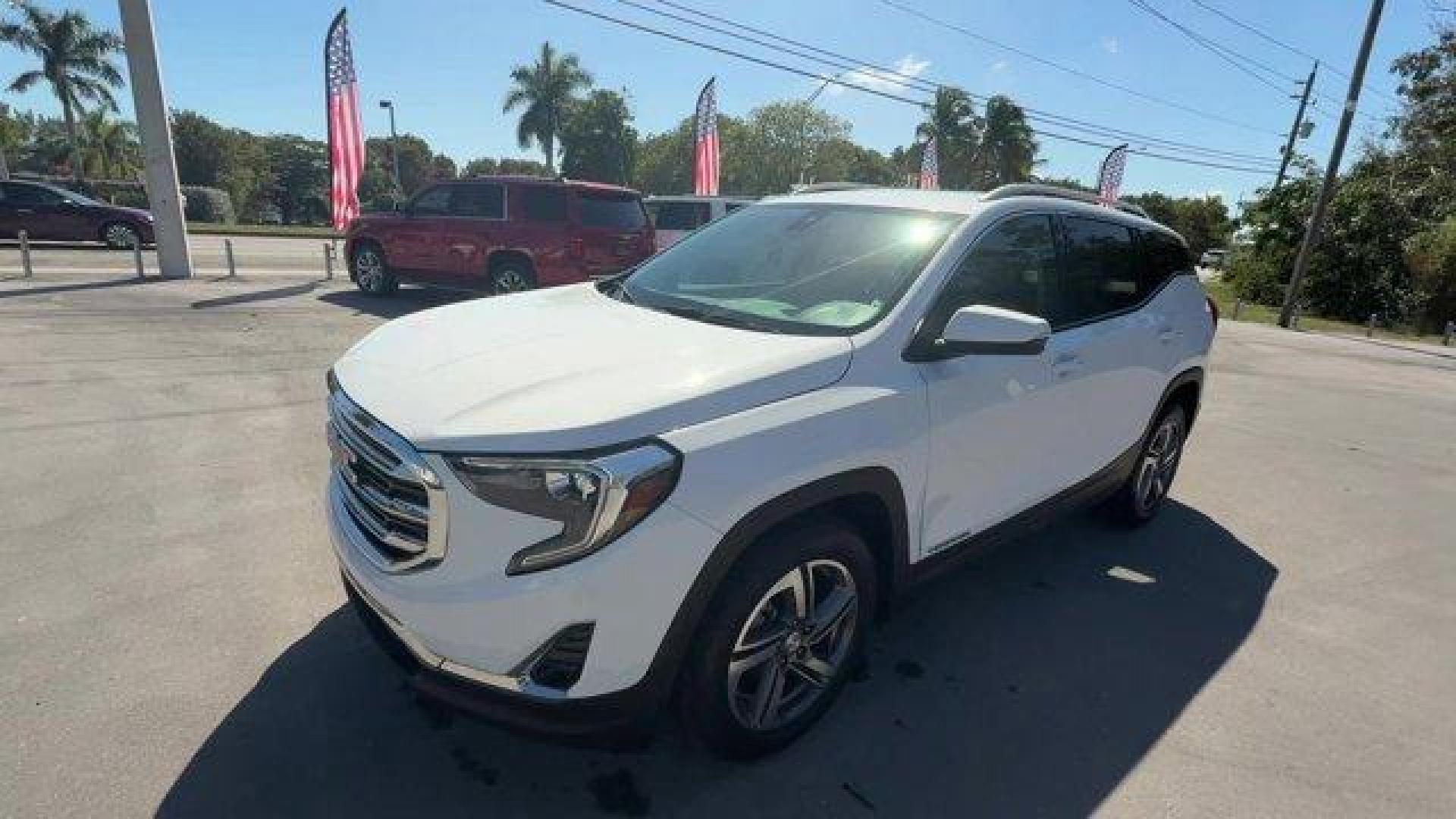 2021 Summit White /Medium Ash Gray/Jet Black GMC Terrain (3GKALPEV8ML) with an 4 1.5L engine, Automatic transmission, located at 27610 S Dixie Hwy, Homestead, FL, 33032, (305) 749-2348, 25.510241, -80.438301 - Delivers 30 Highway MPG and 25 City MPG! This GMC Terrain delivers a Turbocharged Gas 1.5L/92 engine powering this Automatic transmission. WHEELS, 18 X 7 (45.7 CM X 17.8 CM), MACHINED ALUMINUM with Gray painted accents (STD), TRANSMISSION, 9-SPEED AUTOMATIC 9T45, ELECTRONICALLY-CONTROLLED WITH OVERD - Photo#0