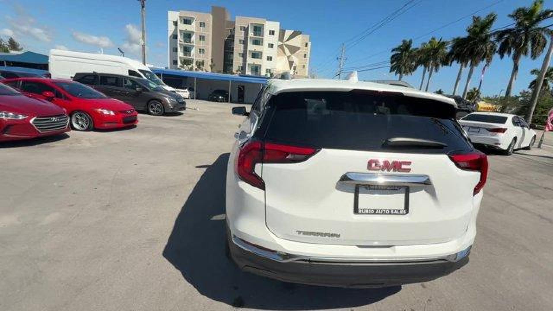 2021 Summit White /Medium Ash Gray/Jet Black GMC Terrain (3GKALPEV8ML) with an 4 1.5L engine, Automatic transmission, located at 27610 S Dixie Hwy, Homestead, FL, 33032, (305) 749-2348, 25.510241, -80.438301 - Delivers 30 Highway MPG and 25 City MPG! This GMC Terrain delivers a Turbocharged Gas 1.5L/92 engine powering this Automatic transmission. WHEELS, 18 X 7 (45.7 CM X 17.8 CM), MACHINED ALUMINUM with Gray painted accents (STD), TRANSMISSION, 9-SPEED AUTOMATIC 9T45, ELECTRONICALLY-CONTROLLED WITH OVERD - Photo#3