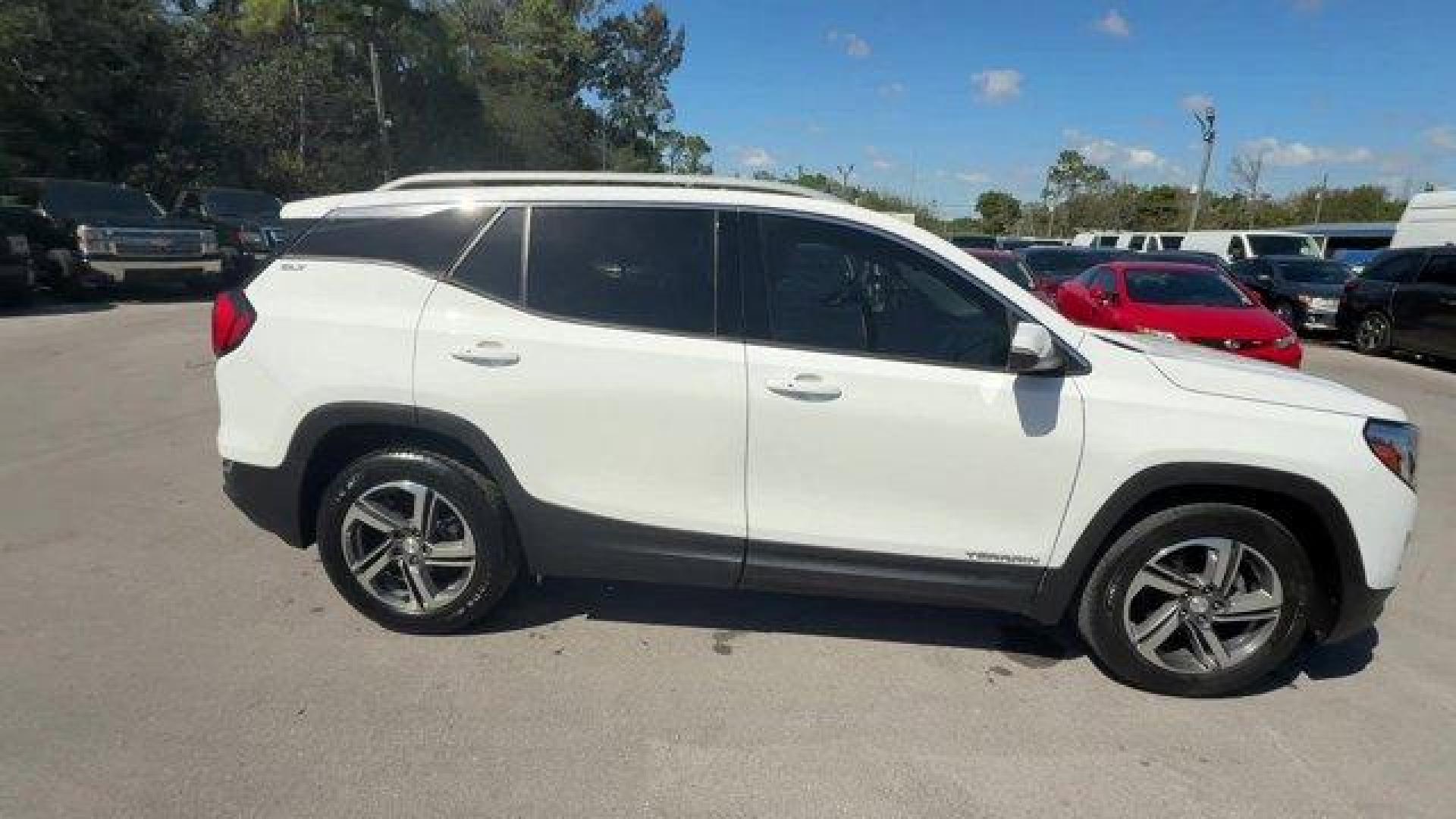 2021 Summit White /Medium Ash Gray/Jet Black GMC Terrain (3GKALPEV8ML) with an 4 1.5L engine, Automatic transmission, located at 27610 S Dixie Hwy, Homestead, FL, 33032, (305) 749-2348, 25.510241, -80.438301 - Delivers 30 Highway MPG and 25 City MPG! This GMC Terrain delivers a Turbocharged Gas 1.5L/92 engine powering this Automatic transmission. WHEELS, 18 X 7 (45.7 CM X 17.8 CM), MACHINED ALUMINUM with Gray painted accents (STD), TRANSMISSION, 9-SPEED AUTOMATIC 9T45, ELECTRONICALLY-CONTROLLED WITH OVERD - Photo#5