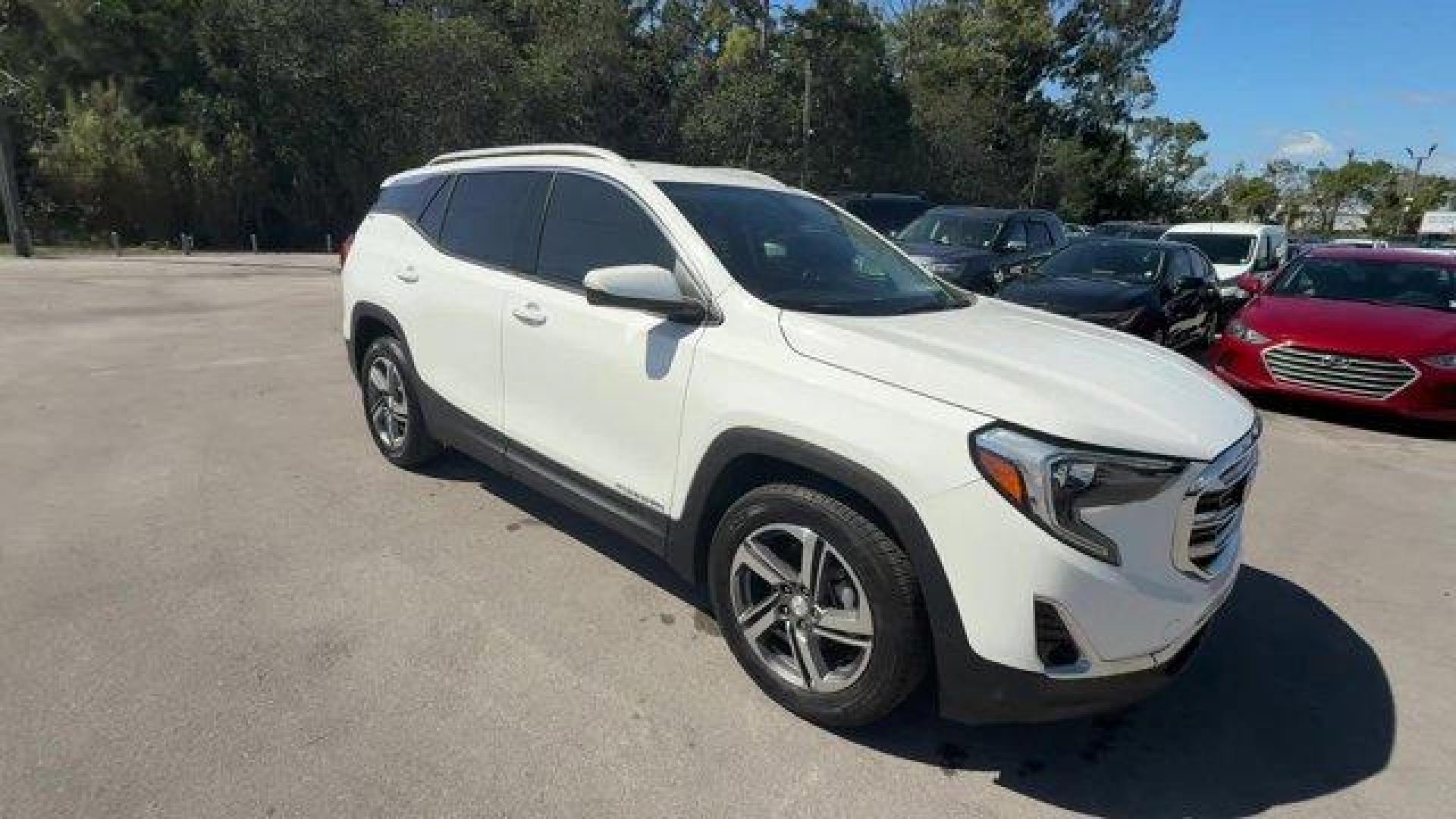 2021 Summit White /Medium Ash Gray/Jet Black GMC Terrain (3GKALPEV8ML) with an 4 1.5L engine, Automatic transmission, located at 27610 S Dixie Hwy, Homestead, FL, 33032, (305) 749-2348, 25.510241, -80.438301 - Delivers 30 Highway MPG and 25 City MPG! This GMC Terrain delivers a Turbocharged Gas 1.5L/92 engine powering this Automatic transmission. WHEELS, 18 X 7 (45.7 CM X 17.8 CM), MACHINED ALUMINUM with Gray painted accents (STD), TRANSMISSION, 9-SPEED AUTOMATIC 9T45, ELECTRONICALLY-CONTROLLED WITH OVERD - Photo#6