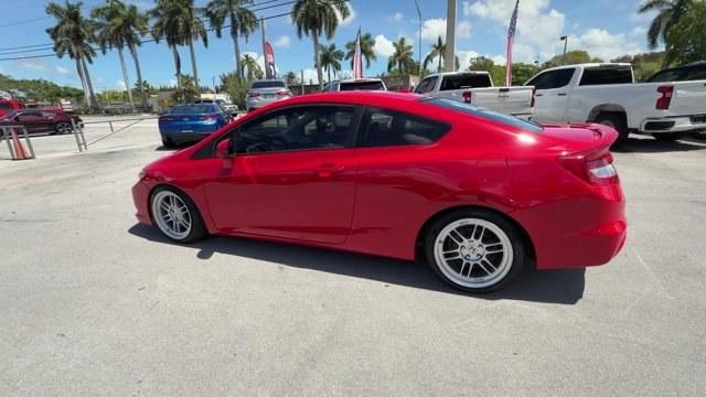 2012 Red Honda Civic Cpe (2HGFG4A50CH) with an 4 2.4L engine, Manual transmission, located at 27610 S Dixie Hwy, Homestead, FL, 33032, (305) 749-2348, 25.510241, -80.438301 - KBB.com Brand Image Awards. Only 105,663 Miles! Scores 31 Highway MPG and 22 City MPG! This Honda Civic Cpe delivers a Gas I4 2.4L/144 engine powering this Manual transmission. Vehicle Stability Assist (VSA) w/traction control, Variable intermittent windshield wipers, USB audio interface.*This Honda - Photo#3