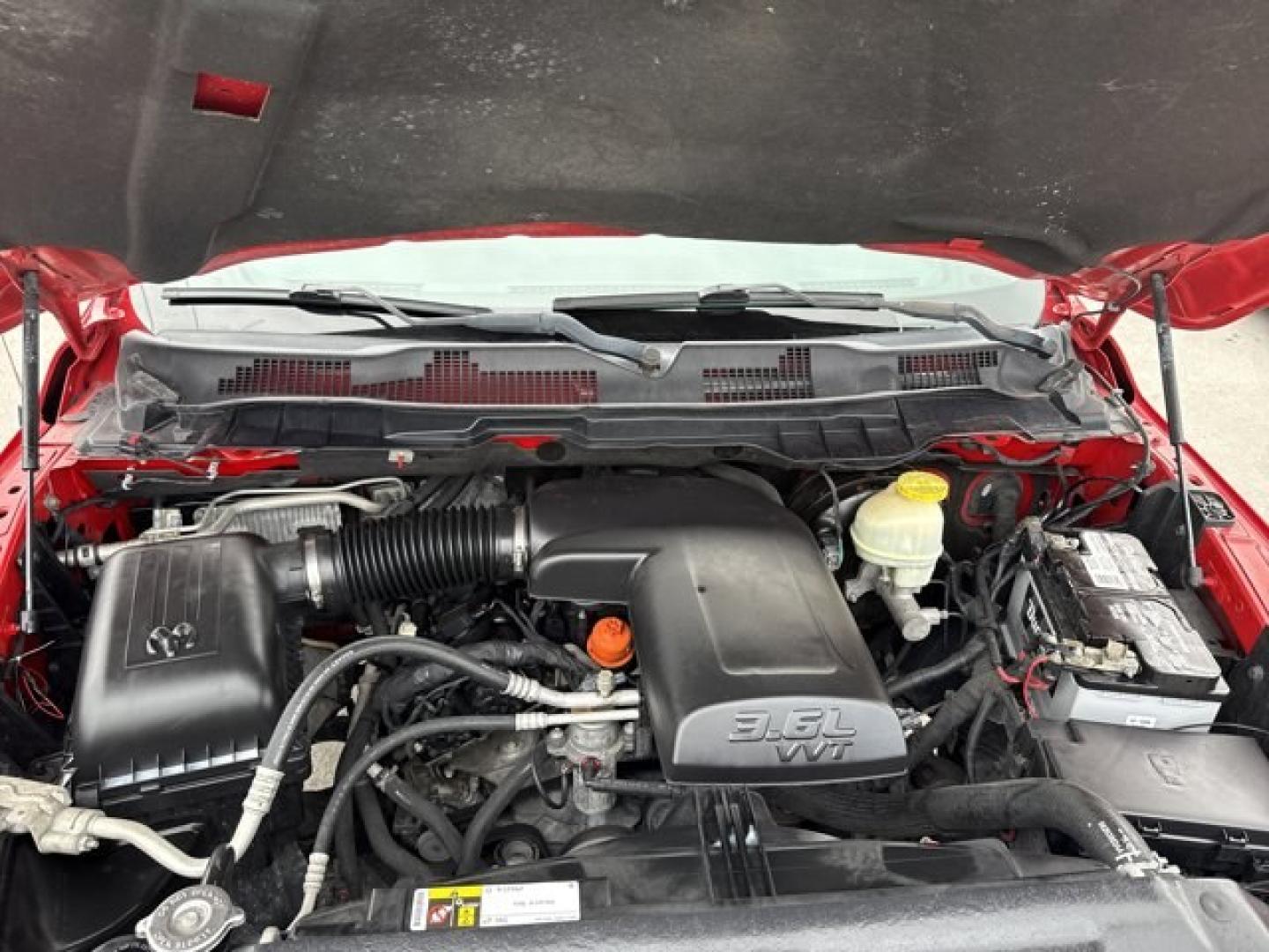 2017 Flame Red Clearcoat /Diesel Gray/Black Ram 1500 (1C6RR6GG5HS) with an 6 3.6 L engine, Automatic transmission, located at 27610 S Dixie Hwy, Homestead, FL, 33032, (305) 749-2348, 25.510241, -80.438301 - Boasts 25 Highway MPG and 17 City MPG! This Ram 1500 boasts a Regular Unleaded V-6 3.6 L/220 engine powering this Automatic transmission. WHEELS: 17 X 7 ALUMINUM (STD), WHEEL TO WHEEL SIDE STEPS, UNDER RAIL BOX BEDLINER.*This Ram 1500 Comes Equipped with These Options *QUICK ORDER PACKAGE 22G SLT -i - Photo#9