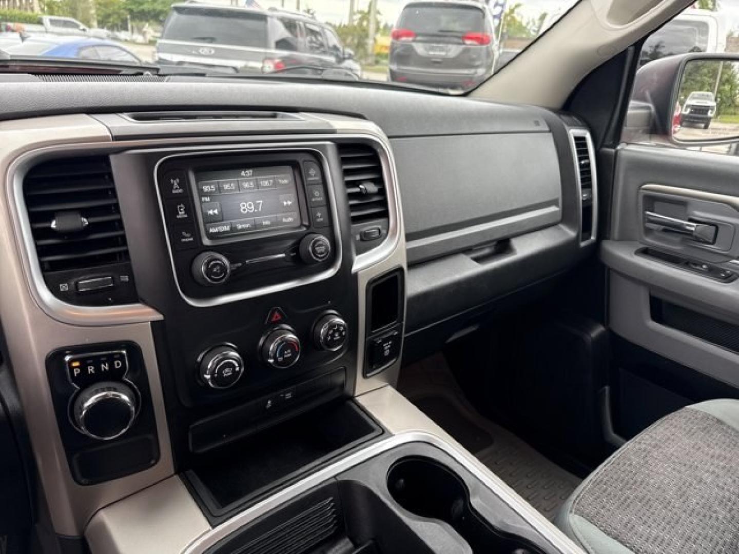 2017 Flame Red Clearcoat /Diesel Gray/Black Ram 1500 (1C6RR6GG5HS) with an 6 3.6 L engine, Automatic transmission, located at 27610 S Dixie Hwy, Homestead, FL, 33032, (305) 749-2348, 25.510241, -80.438301 - Boasts 25 Highway MPG and 17 City MPG! This Ram 1500 boasts a Regular Unleaded V-6 3.6 L/220 engine powering this Automatic transmission. WHEELS: 17 X 7 ALUMINUM (STD), WHEEL TO WHEEL SIDE STEPS, UNDER RAIL BOX BEDLINER.*This Ram 1500 Comes Equipped with These Options *QUICK ORDER PACKAGE 22G SLT -i - Photo#10