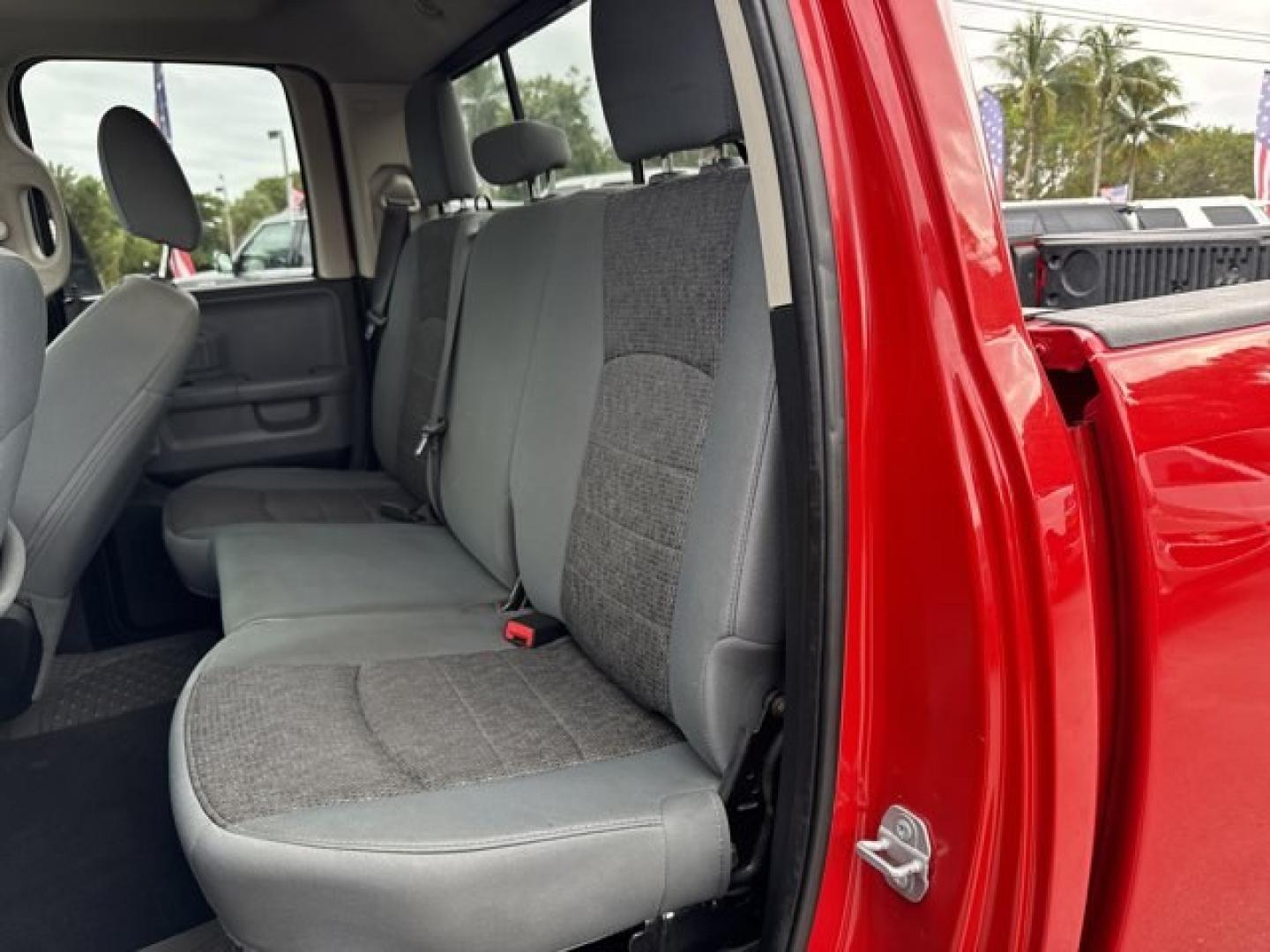 2017 Flame Red Clearcoat /Diesel Gray/Black Ram 1500 (1C6RR6GG5HS) with an 6 3.6 L engine, Automatic transmission, located at 27610 S Dixie Hwy, Homestead, FL, 33032, (305) 749-2348, 25.510241, -80.438301 - Boasts 25 Highway MPG and 17 City MPG! This Ram 1500 boasts a Regular Unleaded V-6 3.6 L/220 engine powering this Automatic transmission. WHEELS: 17 X 7 ALUMINUM (STD), WHEEL TO WHEEL SIDE STEPS, UNDER RAIL BOX BEDLINER.*This Ram 1500 Comes Equipped with These Options *QUICK ORDER PACKAGE 22G SLT -i - Photo#12