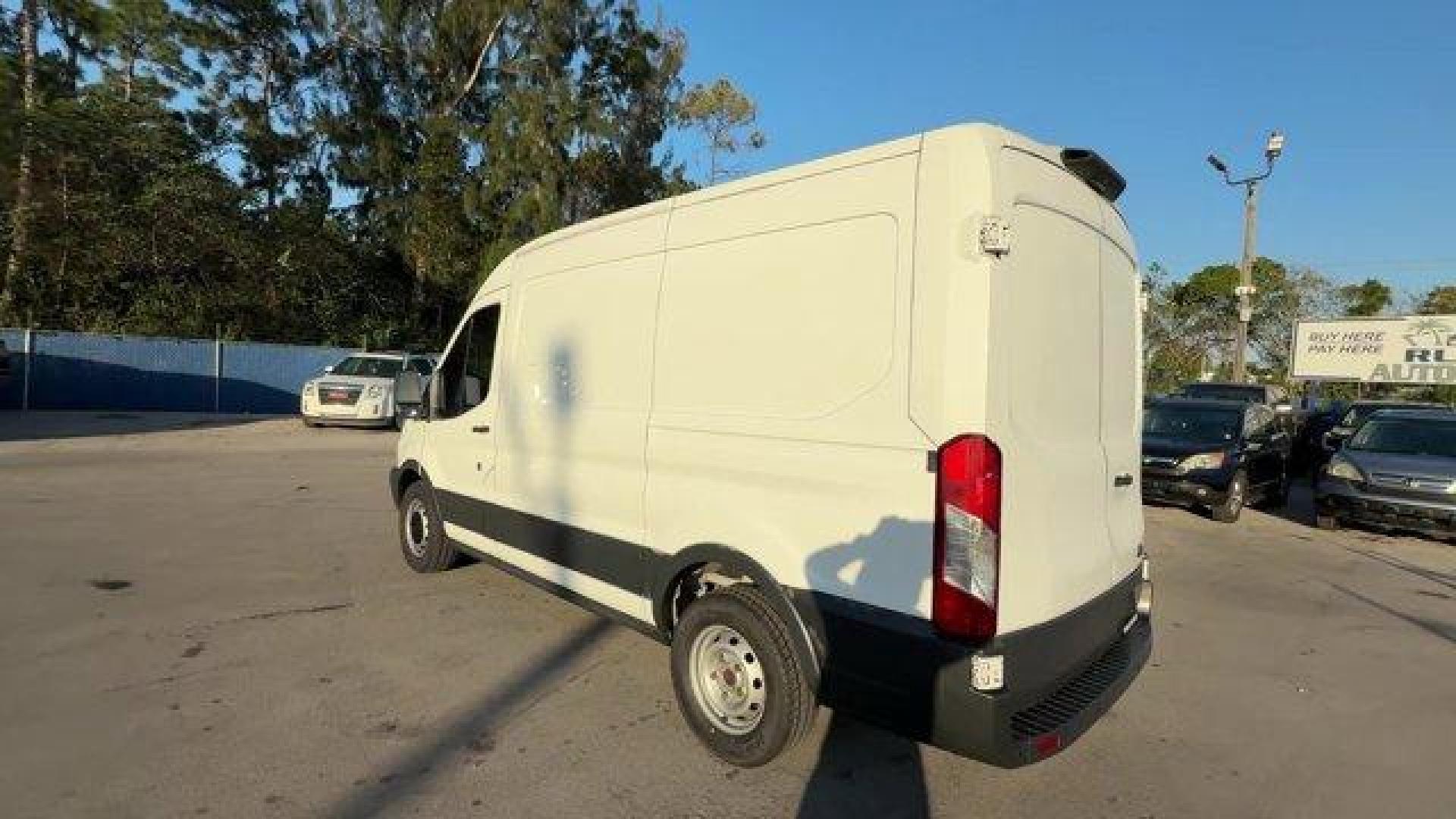 2018 White Ford Transit Van (1FTYE1CM3JK) with an 6 3.7 L engine, Automatic transmission, located at 27610 S Dixie Hwy, Homestead, FL, 33032, (305) 749-2348, 25.510241, -80.438301 - KBB.com Brand Image Awards. This Ford Transit Van delivers a Regular Unleaded V-6 3.7 L/228 engine powering this Automatic transmission. ENGINE: 3.7L TI-VCT V6 W/98F -inc: SEIC capability, Wheels: 16 Steel w/Black Center Hubcap, Wheels w/Silver Accents.*This Ford Transit Van Comes Equipped with Thes - Photo#2