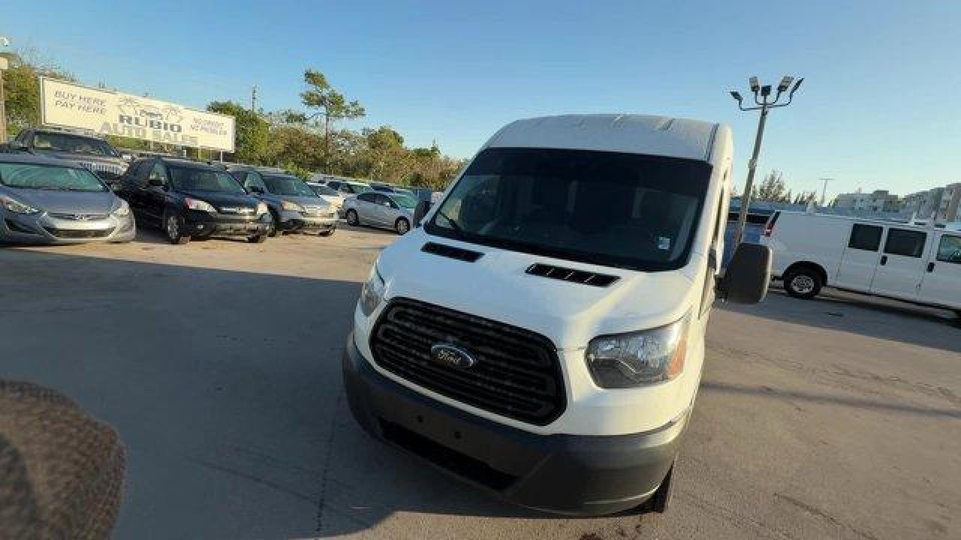 2018 White Ford Transit Van (1FTYE1CM3JK) with an 6 3.7 L engine, Automatic transmission, located at 27610 S Dixie Hwy, Homestead, FL, 33032, (305) 749-2348, 25.510241, -80.438301 - KBB.com Brand Image Awards. This Ford Transit Van delivers a Regular Unleaded V-6 3.7 L/228 engine powering this Automatic transmission. ENGINE: 3.7L TI-VCT V6 W/98F -inc: SEIC capability, Wheels: 16 Steel w/Black Center Hubcap, Wheels w/Silver Accents.*This Ford Transit Van Comes Equipped with Thes - Photo#7