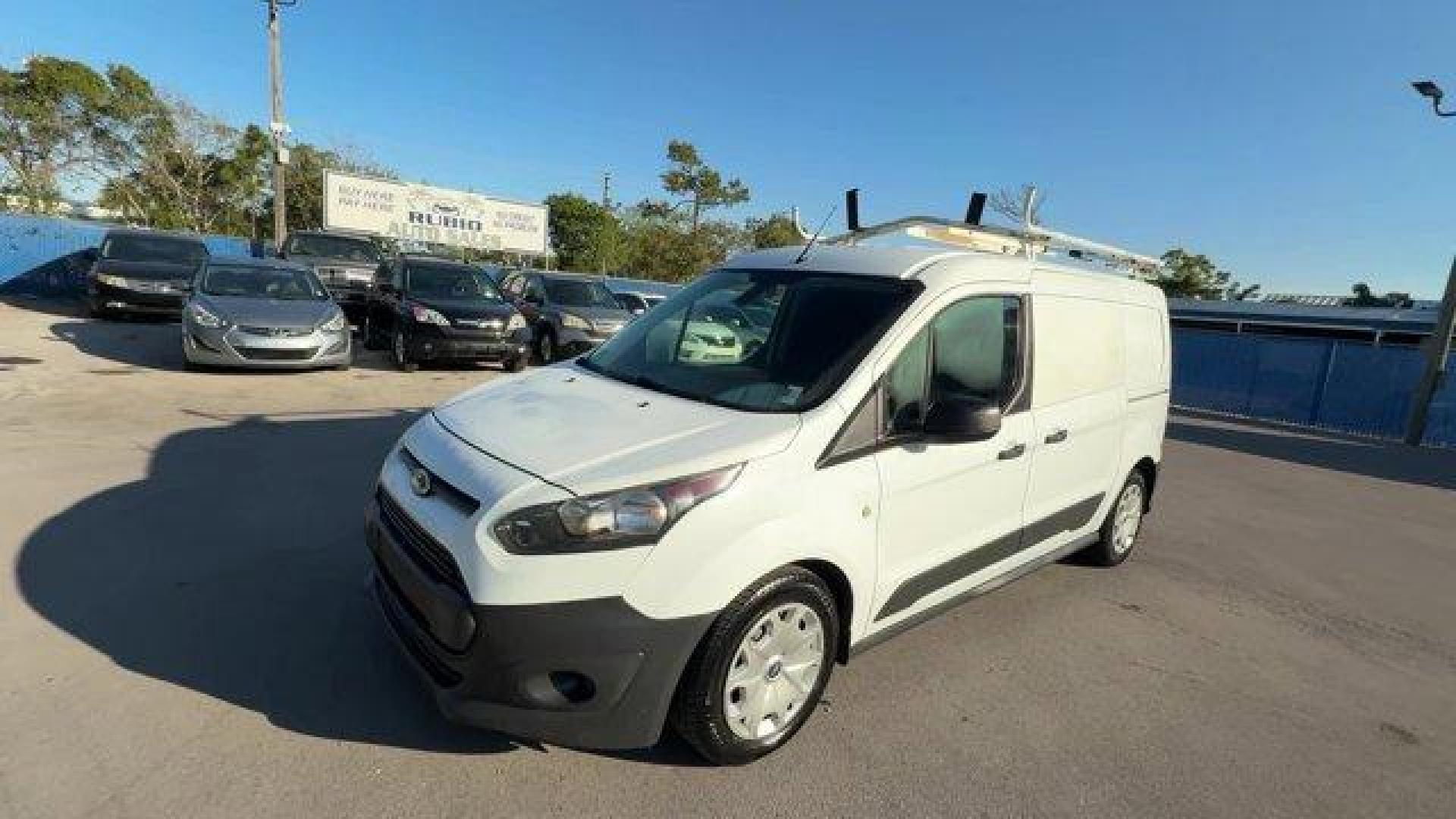 2016 White Ford Transit Connect (NM0LS7EX4G1) with an 4 1.6 L engine, Automatic transmission, located at 27610 S Dixie Hwy, Homestead, FL, 33032, (305) 749-2348, 25.510241, -80.438301 - KBB.com Brand Image Awards. Boasts 29 Highway MPG and 22 City MPG! This Ford Transit Connect delivers a Intercooled Turbo Regular Unleaded I-4 1.6 L/97 engine powering this Automatic transmission. Wheels: 16 x 6.5 Steel w/XL Full Wheel Covers, Vinyl/Rubber Floor Trim, Vinyl Front Bucket Seats -inc: - Photo#0