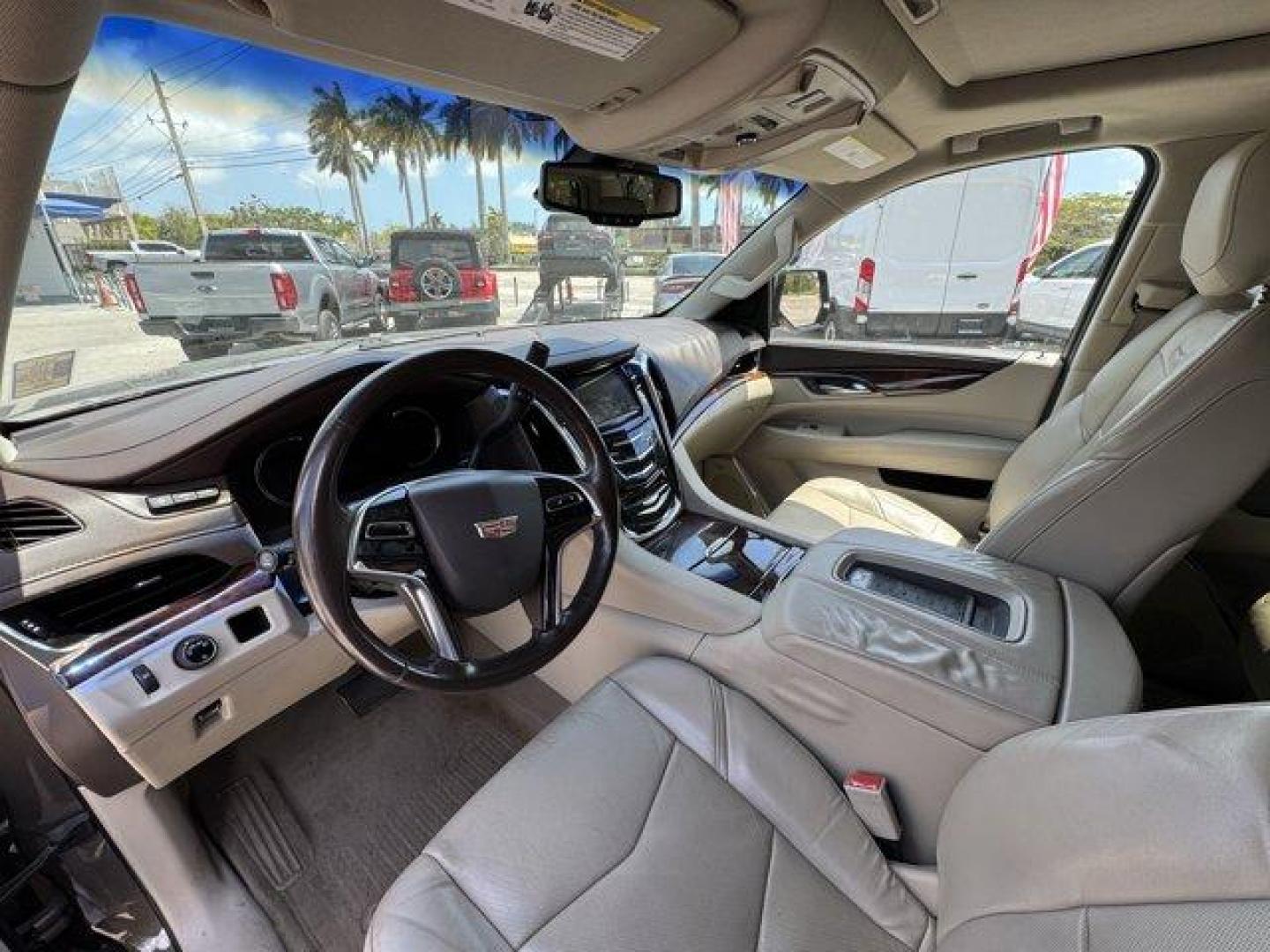 2016 Terra Mocha Metallic /Shale with Cocoa Accents Cadillac Escalade ESV (1GYS3JKJ2GR) with an 8 6.2L engine, Automatic transmission, located at 27610 S Dixie Hwy, Homestead, FL, 33032, (305) 749-2348, 25.510241, -80.438301 - Delivers 22 Highway MPG and 15 City MPG! This Cadillac Escalade ESV boasts a Gas V8 6.2L/376 engine powering this Automatic transmission. WHEELS, 22 X 9 (55.9 CM X 22.9 CM) DUAL 7-SPOKE ULTRA-BRIGHT FINISH ALUMINUM WITH PREMIUM PAINT, TRANSMISSION, 8-SPEED AUTOMATIC, 8L90 (STD), TERRA MOCHA METALLIC - Photo#10
