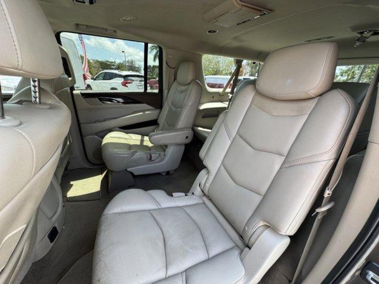2016 Terra Mocha Metallic /Shale with Cocoa Accents Cadillac Escalade ESV (1GYS3JKJ2GR) with an 8 6.2L engine, Automatic transmission, located at 27610 S Dixie Hwy, Homestead, FL, 33032, (305) 749-2348, 25.510241, -80.438301 - Delivers 22 Highway MPG and 15 City MPG! This Cadillac Escalade ESV boasts a Gas V8 6.2L/376 engine powering this Automatic transmission. WHEELS, 22 X 9 (55.9 CM X 22.9 CM) DUAL 7-SPOKE ULTRA-BRIGHT FINISH ALUMINUM WITH PREMIUM PAINT, TRANSMISSION, 8-SPEED AUTOMATIC, 8L90 (STD), TERRA MOCHA METALLIC - Photo#12