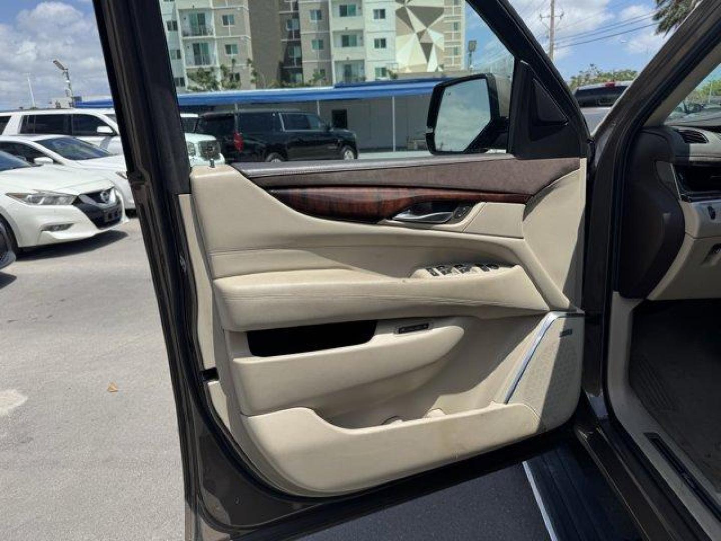 2016 Terra Mocha Metallic /Shale with Cocoa Accents Cadillac Escalade ESV (1GYS3JKJ2GR) with an 8 6.2L engine, Automatic transmission, located at 27610 S Dixie Hwy, Homestead, FL, 33032, (305) 749-2348, 25.510241, -80.438301 - Delivers 22 Highway MPG and 15 City MPG! This Cadillac Escalade ESV boasts a Gas V8 6.2L/376 engine powering this Automatic transmission. WHEELS, 22 X 9 (55.9 CM X 22.9 CM) DUAL 7-SPOKE ULTRA-BRIGHT FINISH ALUMINUM WITH PREMIUM PAINT, TRANSMISSION, 8-SPEED AUTOMATIC, 8L90 (STD), TERRA MOCHA METALLIC - Photo#14