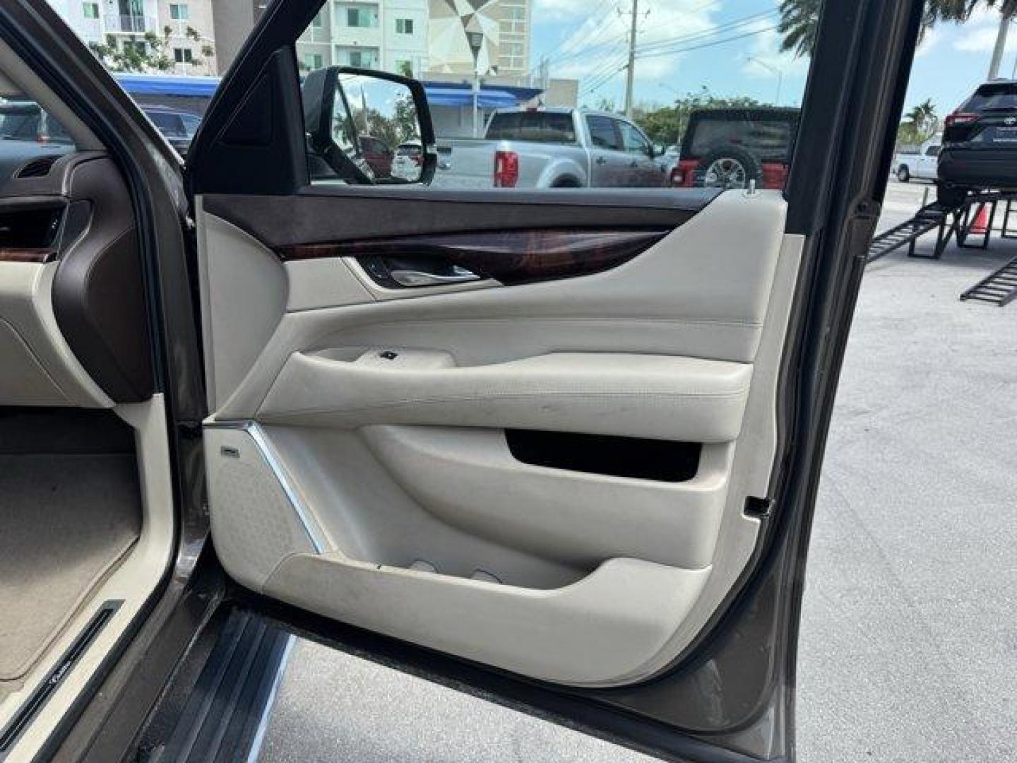 2016 Terra Mocha Metallic /Shale with Cocoa Accents Cadillac Escalade ESV (1GYS3JKJ2GR) with an 8 6.2L engine, Automatic transmission, located at 27610 S Dixie Hwy, Homestead, FL, 33032, (305) 749-2348, 25.510241, -80.438301 - Delivers 22 Highway MPG and 15 City MPG! This Cadillac Escalade ESV boasts a Gas V8 6.2L/376 engine powering this Automatic transmission. WHEELS, 22 X 9 (55.9 CM X 22.9 CM) DUAL 7-SPOKE ULTRA-BRIGHT FINISH ALUMINUM WITH PREMIUM PAINT, TRANSMISSION, 8-SPEED AUTOMATIC, 8L90 (STD), TERRA MOCHA METALLIC - Photo#15