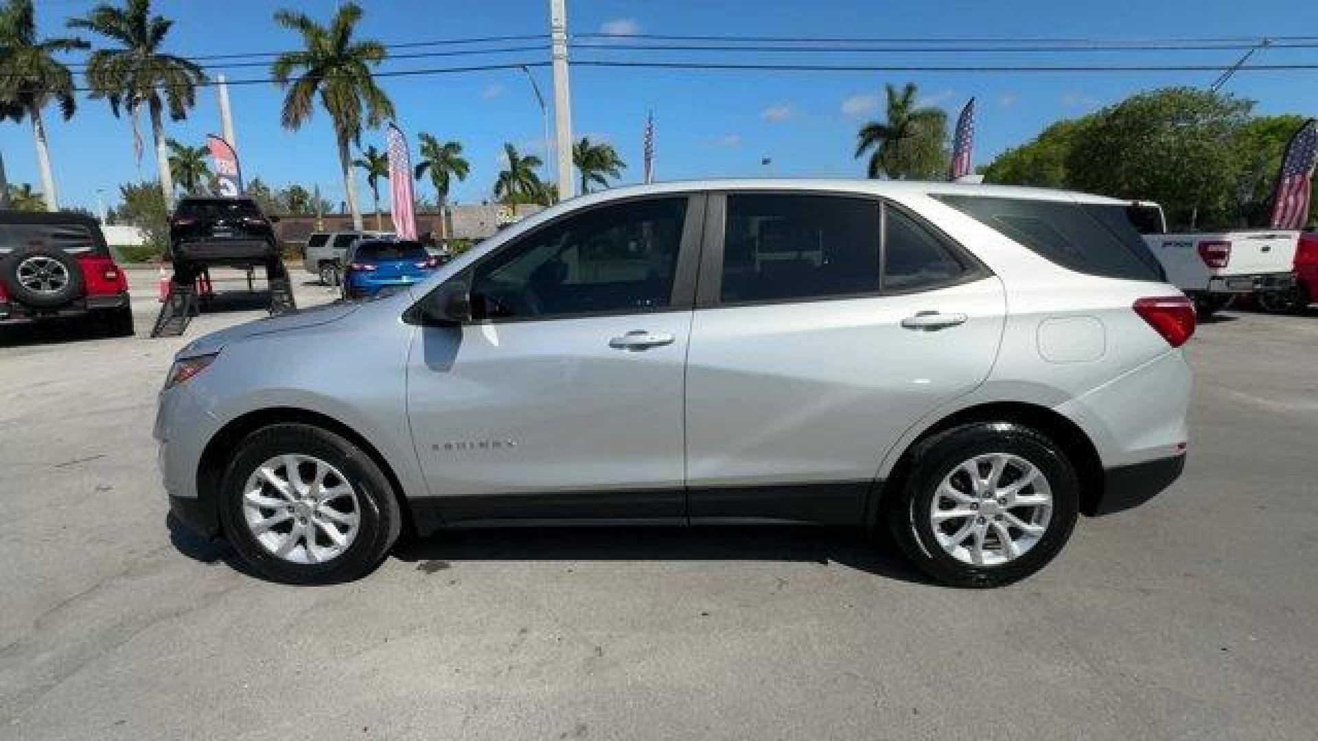 2020 Silver Ice Metallic /Medium Ash Gray Chevrolet Equinox (3GNAXHEV1LS) with an 4 1.5L engine, Automatic transmission, located at 27610 S Dixie Hwy, Homestead, FL, 33032, (305) 749-2348, 25.510241, -80.438301 - IIHS Top Safety Pick with specific headlights. Delivers 31 Highway MPG and 26 City MPG! This Chevrolet Equinox delivers a Turbocharged Gas I4 1.5L/92 engine powering this Automatic transmission. WHEELS, 17 (43.2 CM) ALUMINUM (STD), TRANSMISSION, 6-SPEED AUTOMATIC, ELECTRONICALLY-CONTROLLED WITH OVER - Photo#1