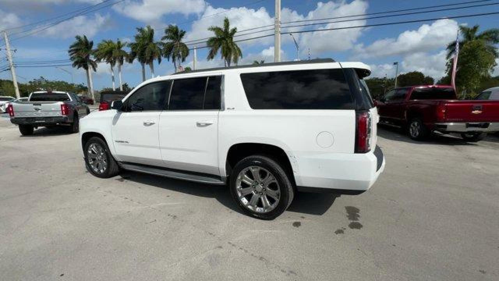 2015 Summit White /Jet Black GMC Yukon XL (1GKS1GKC3FR) with an 8 5.3L engine, Automatic transmission, located at 27610 S Dixie Hwy, Homestead, FL, 33032, (305) 749-2348, 25.510241, -80.438301 - KBB.com Brand Image Awards. Only 96,183 Miles! Delivers 23 Highway MPG and 16 City MPG! This GMC Yukon XL delivers a Gas/Ethanol V8 5.3L/323 engine powering this Automatic transmission. WHEELS, 18 X 8.5 (45.7 CM X 21.6 CM) BRIGHT MACHINED ALUMINUM (STD), UNIVERSAL HOME REMOTE includes garage door op - Photo#2