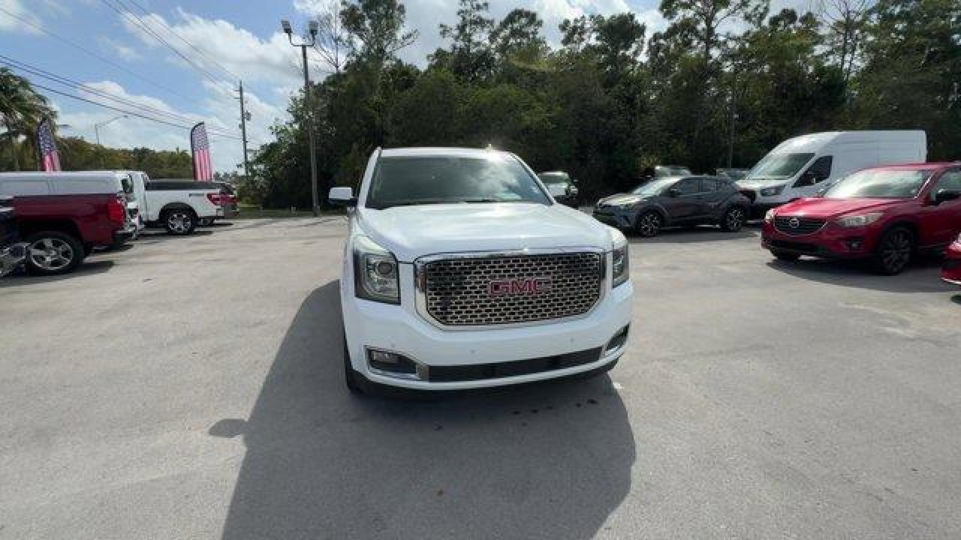 2015 Summit White /Jet Black GMC Yukon XL (1GKS1GKC3FR) with an 8 5.3L engine, Automatic transmission, located at 27610 S Dixie Hwy, Homestead, FL, 33032, (305) 749-2348, 25.510241, -80.438301 - KBB.com Brand Image Awards. Only 96,183 Miles! Delivers 23 Highway MPG and 16 City MPG! This GMC Yukon XL delivers a Gas/Ethanol V8 5.3L/323 engine powering this Automatic transmission. WHEELS, 18 X 8.5 (45.7 CM X 21.6 CM) BRIGHT MACHINED ALUMINUM (STD), UNIVERSAL HOME REMOTE includes garage door op - Photo#7