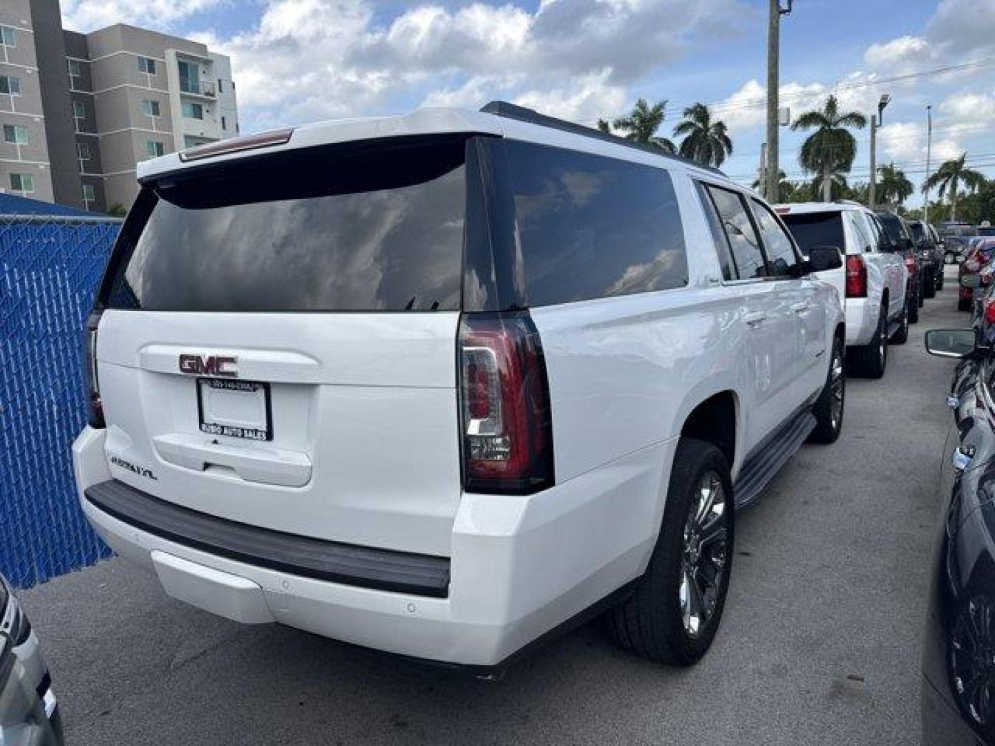 2015 Summit White /Jet Black GMC Yukon XL (1GKS1GKC3FR) with an 8 5.3L engine, Automatic transmission, located at 27610 S Dixie Hwy, Homestead, FL, 33032, (305) 749-2348, 25.510241, -80.438301 - KBB.com Brand Image Awards. Only 96,183 Miles! Delivers 23 Highway MPG and 16 City MPG! This GMC Yukon XL delivers a Gas/Ethanol V8 5.3L/323 engine powering this Automatic transmission. WHEELS, 18 X 8.5 (45.7 CM X 21.6 CM) BRIGHT MACHINED ALUMINUM (STD), UNIVERSAL HOME REMOTE includes garage door op - Photo#1