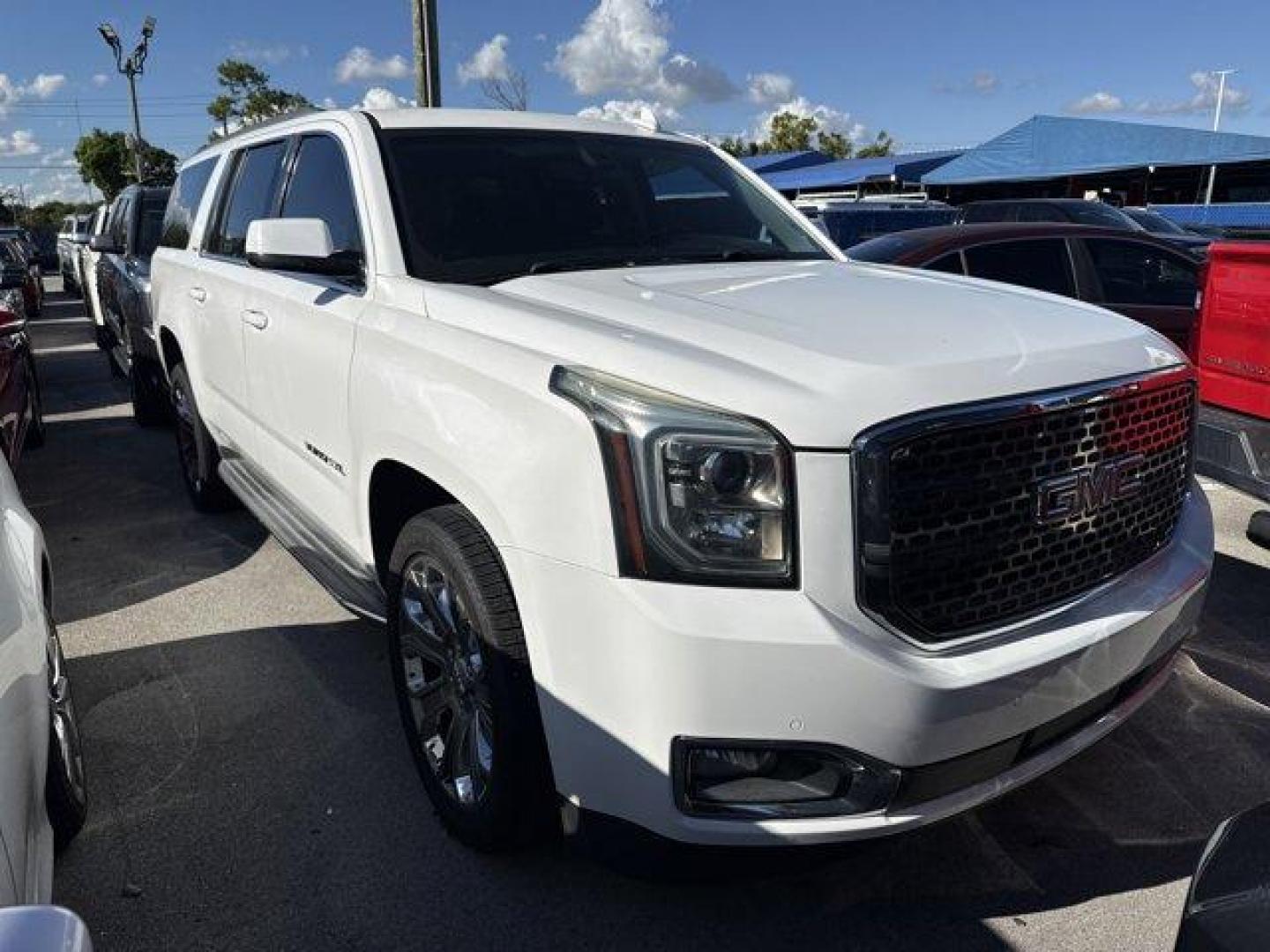 2015 Summit White /Jet Black GMC Yukon XL (1GKS1GKC3FR) with an 8 5.3L engine, Automatic transmission, located at 27610 S Dixie Hwy, Homestead, FL, 33032, (305) 749-2348, 25.510241, -80.438301 - KBB.com Brand Image Awards. Only 96,183 Miles! Delivers 23 Highway MPG and 16 City MPG! This GMC Yukon XL delivers a Gas/Ethanol V8 5.3L/323 engine powering this Automatic transmission. WHEELS, 18 X 8.5 (45.7 CM X 21.6 CM) BRIGHT MACHINED ALUMINUM (STD), UNIVERSAL HOME REMOTE includes garage door op - Photo#3
