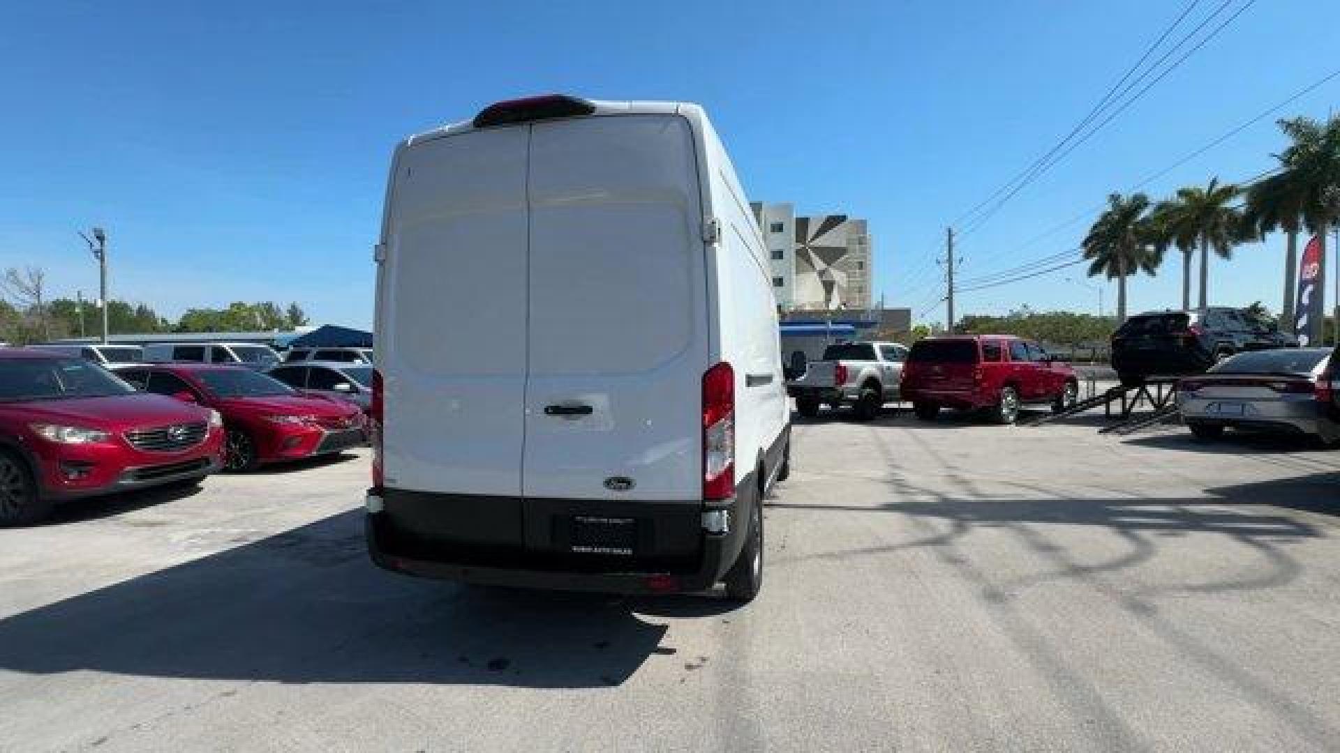 2021 White Ford Transit Cargo Van (1FTBR1X8XMK) with an 6 3.5 L engine, Automatic transmission, located at 27610 S Dixie Hwy, Homestead, FL, 33032, (305) 749-2348, 25.510241, -80.438301 - This Ford Transit Cargo Van boasts a Regular Unleaded V-6 3.5 L/213 engine powering this Automatic transmission. ENGINE: 3.5L PFDI V6 FLEX-FUEL -inc: port injection, Auto Start-Stop Switch Delete, Deletes button on dash which disables auto start-stop technology, Deletes auto stop-start technology di - Photo#4