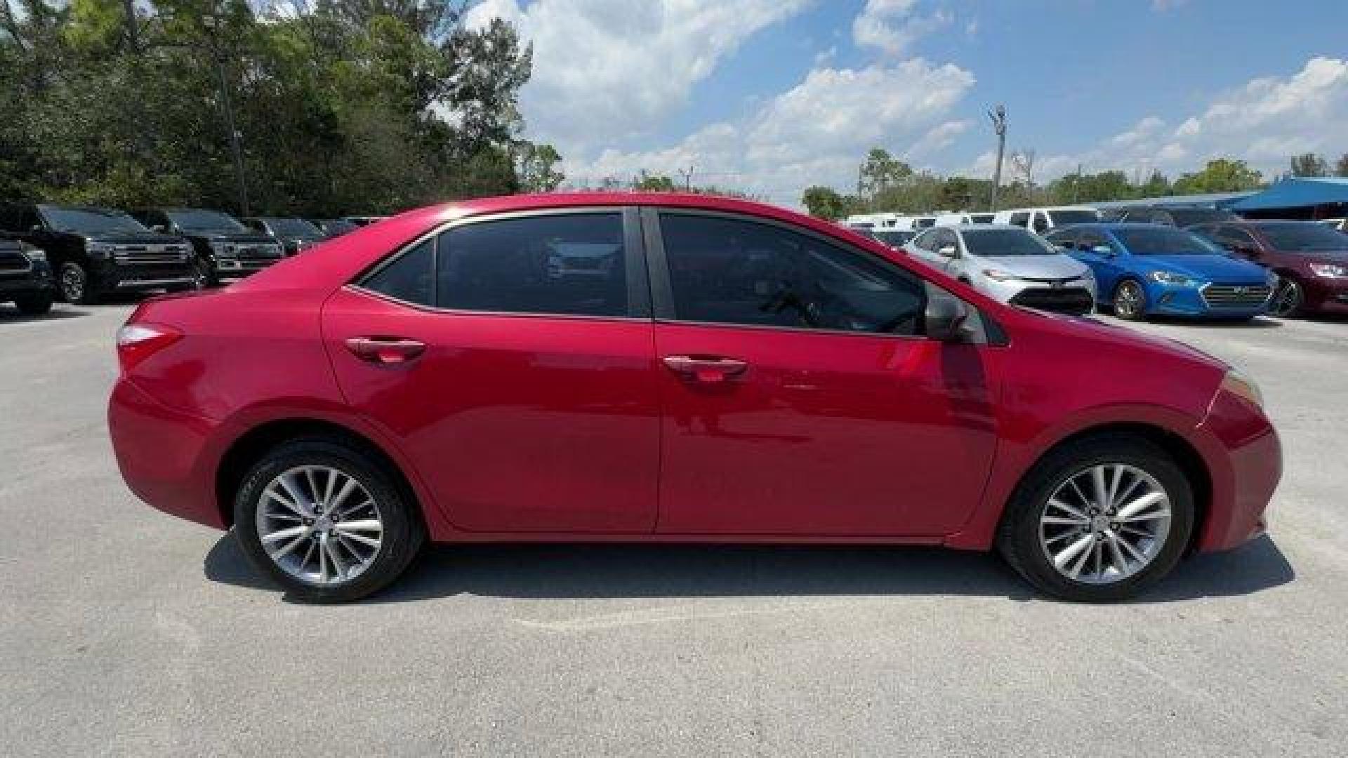 2014 Red Toyota Corolla (2T1BURHE6EC) with an 4 1.8 L engine, Automatic transmission, located at 27610 S Dixie Hwy, Homestead, FL, 33032, (305) 749-2348, 25.510241, -80.438301 - KBB.com 10 Tech-Savviest Cars Under $20,000. This Toyota Corolla boasts a Regular Unleaded I-4 1.8 L/110 engine powering this Automatic transmission. Window Grid Antenna, Urethane Gear Shifter Material, Trunk Rear Cargo Access.*This Toyota Corolla Comes Equipped with These Options *Trip Computer, To - Photo#5