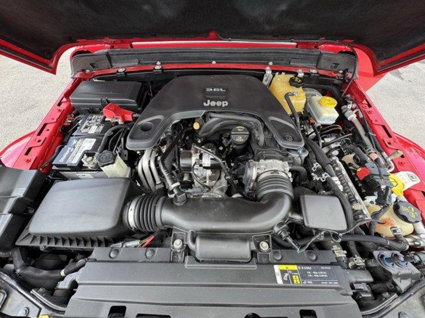 2020 Firecracker Red Clearcoat /Black Jeep Wrangler Unlimited (1C4HJXEG4LW) with an 6 3.6 L engine, Automatic transmission, located at 27610 S Dixie Hwy, Homestead, FL, 33032, (305) 749-2348, 25.510241, -80.438301 - Scores 22 Highway MPG and 19 City MPG! This Jeep Wrangler Unlimited boasts a Gas/Electric V-6 3.6 L/220 engine powering this Automatic transmission. WHEELS: 18 X 7.5 POLISHED W/GRAY SPOKES (STD), TRANSMISSION: 8-SPEED AUTOMATIC (850RE) -inc: TIP Start, Hill Descent Control, TIRES: 255/70R18 ALL SEAS - Photo#17