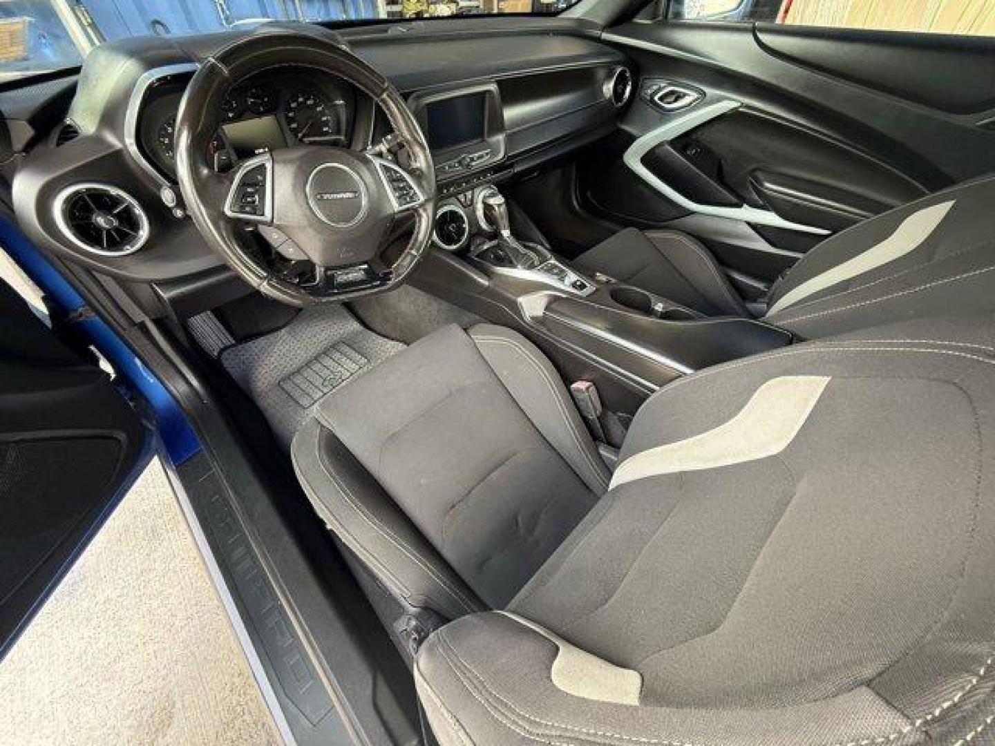 2017 Hyper Blue Metallic /Jet Black Chevrolet Camaro (1G1FB1RX8H0) with an 4 2.0L engine, Automatic transmission, located at 27610 S Dixie Hwy, Homestead, FL, 33032, (305) 749-2348, 25.510241, -80.438301 - KBB.com 10 Coolest Cars Under $25,000. Scores 31 Highway MPG and 22 City MPG! This Chevrolet Camaro boasts a Gas I4 2.0L/122 engine powering this Automatic transmission. WHEELS, 18 (45.7 CM) SILVER-PAINTED ALUMINUM (STD), TRANSMISSION, 8-SPEED AUTOMATIC includes transmission oil cooler and (BTV) rem - Photo#4