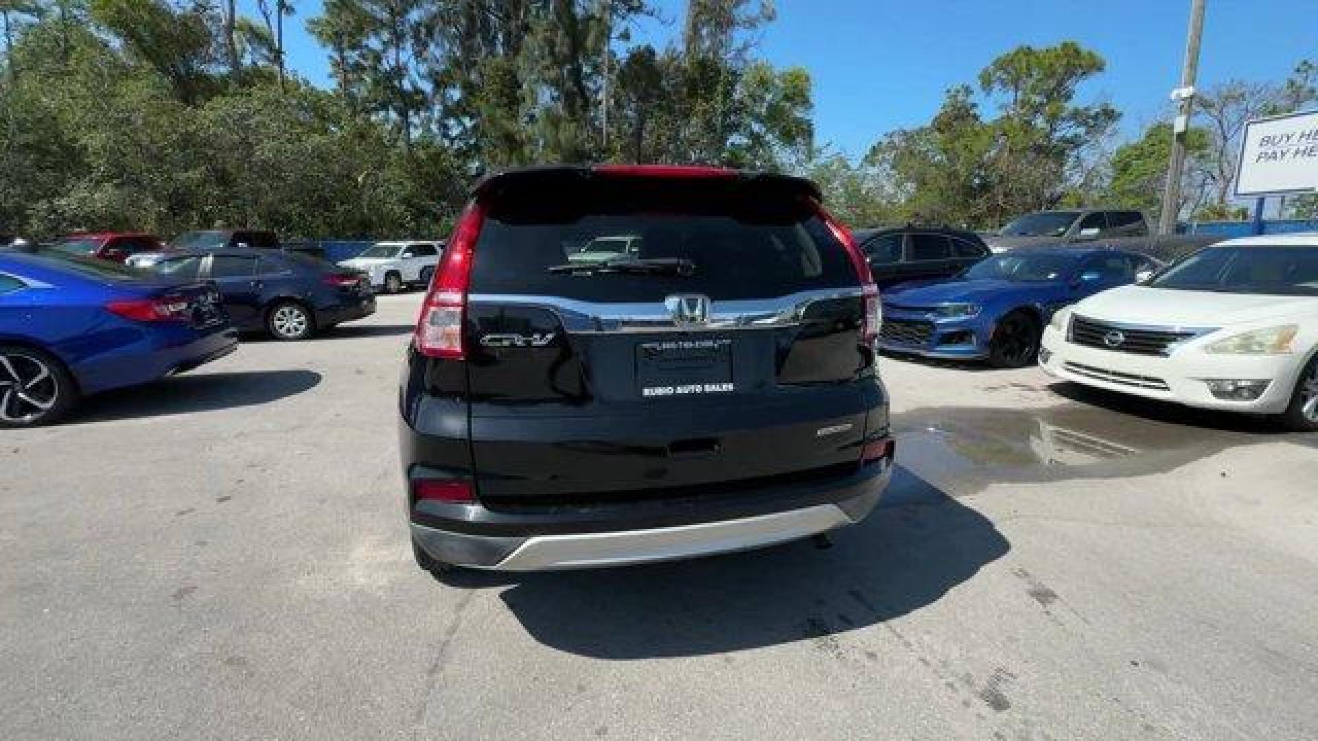 2015 Black Honda CR-V (5J6RM3H94FL) with an 4 2.4 L engine, Variable transmission, located at 27610 S Dixie Hwy, Homestead, FL, 33032, (305) 749-2348, 25.510241, -80.438301 - ALG Residual Value Awards, Residual Value Awards. Boasts 34 Highway MPG and 27 City MPG! This Honda CR-V boasts a Regular Unleaded I-4 2.4 L/144 engine powering this Variable transmission. Wheels: 18 Alloy, Valet Function, Trunk/Hatch Auto-Latch.*This Honda CR-V Comes Equipped with These Options *Tr - Photo#3