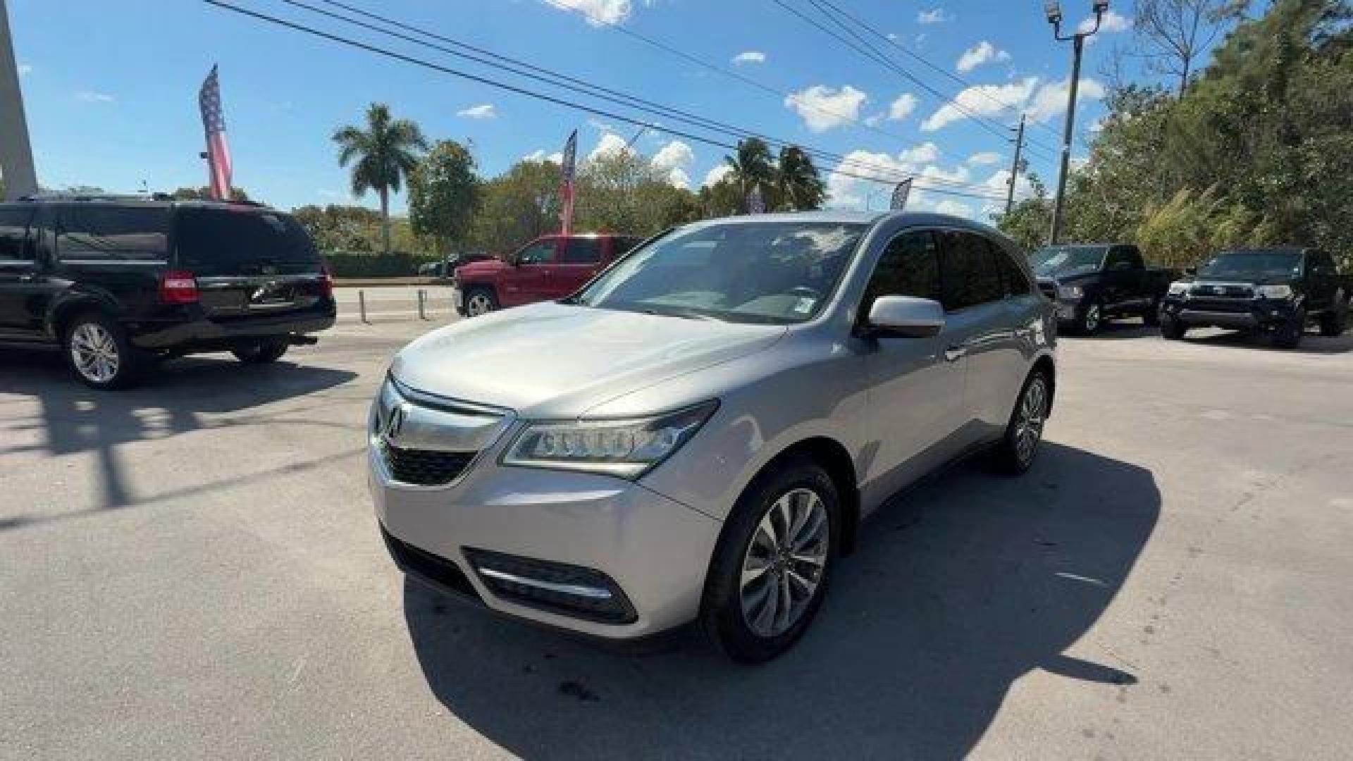 2016 Silver Acura MDX (5FRYD4H41GB) with an 6 3.5 L engine, Automatic transmission, located at 27610 S Dixie Hwy, Homestead, FL, 33032, (305) 749-2348, 25.510241, -80.438301 - KBB.com Best Buy Awards Finalist. Delivers 26 Highway MPG and 18 City MPG! This Acura MDX delivers a Premium Unleaded V-6 3.5 L/212 engine powering this Automatic transmission. Window Grid Antenna, Wheels: 19 x 8.0 Machine Finished Aluminum Alloy, Voice Activated Dual Zone Front Automatic Air Condit - Photo#0