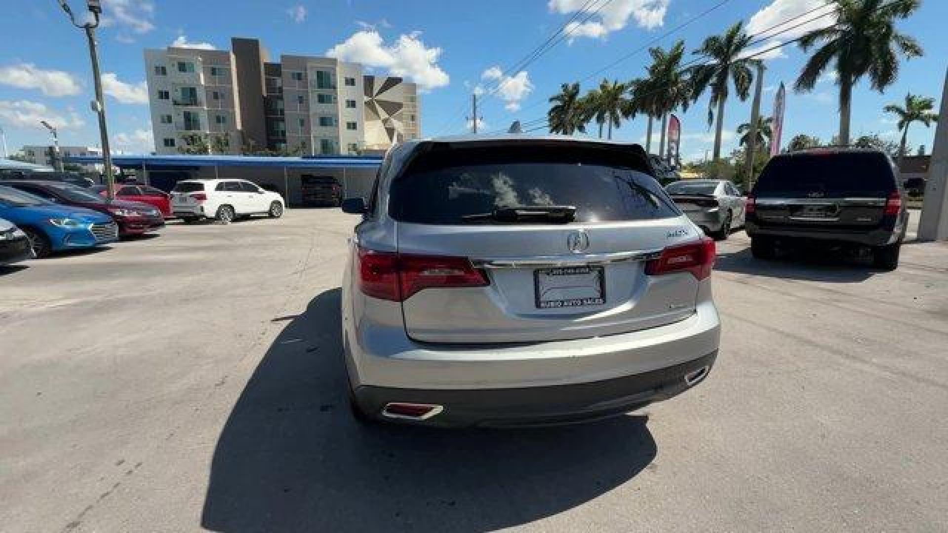 2016 Silver Acura MDX (5FRYD4H41GB) with an 6 3.5 L engine, Automatic transmission, located at 27610 S Dixie Hwy, Homestead, FL, 33032, (305) 749-2348, 25.510241, -80.438301 - KBB.com Best Buy Awards Finalist. Delivers 26 Highway MPG and 18 City MPG! This Acura MDX delivers a Premium Unleaded V-6 3.5 L/212 engine powering this Automatic transmission. Window Grid Antenna, Wheels: 19 x 8.0 Machine Finished Aluminum Alloy, Voice Activated Dual Zone Front Automatic Air Condit - Photo#3