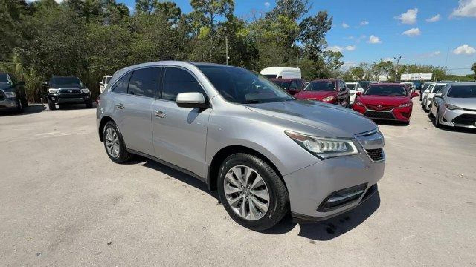 2016 Silver Acura MDX (5FRYD4H41GB) with an 6 3.5 L engine, Automatic transmission, located at 27610 S Dixie Hwy, Homestead, FL, 33032, (305) 749-2348, 25.510241, -80.438301 - KBB.com Best Buy Awards Finalist. Delivers 26 Highway MPG and 18 City MPG! This Acura MDX delivers a Premium Unleaded V-6 3.5 L/212 engine powering this Automatic transmission. Window Grid Antenna, Wheels: 19 x 8.0 Machine Finished Aluminum Alloy, Voice Activated Dual Zone Front Automatic Air Condit - Photo#6
