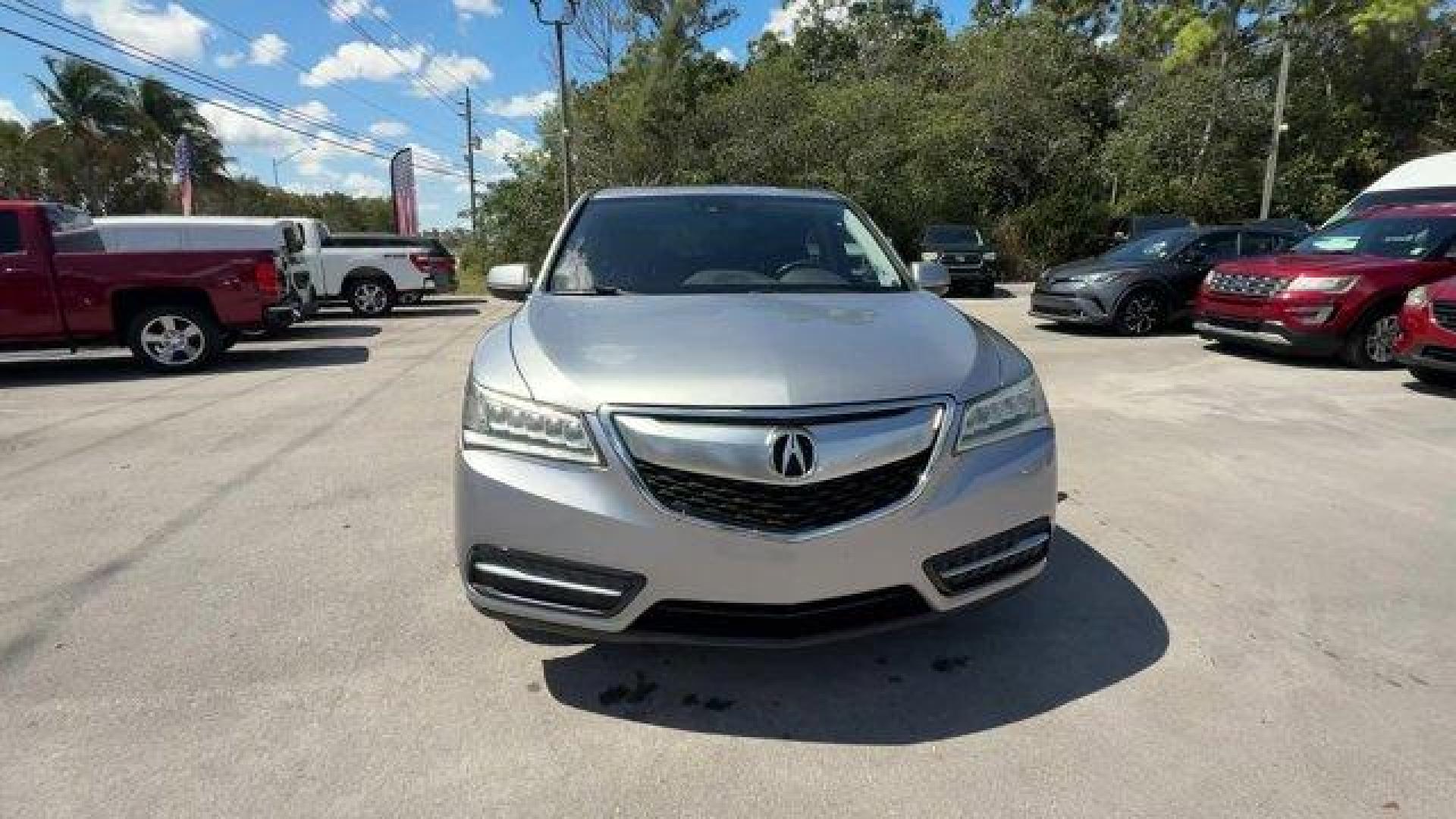 2016 Silver Acura MDX (5FRYD4H41GB) with an 6 3.5 L engine, Automatic transmission, located at 27610 S Dixie Hwy, Homestead, FL, 33032, (305) 749-2348, 25.510241, -80.438301 - KBB.com Best Buy Awards Finalist. Delivers 26 Highway MPG and 18 City MPG! This Acura MDX delivers a Premium Unleaded V-6 3.5 L/212 engine powering this Automatic transmission. Window Grid Antenna, Wheels: 19 x 8.0 Machine Finished Aluminum Alloy, Voice Activated Dual Zone Front Automatic Air Condit - Photo#7
