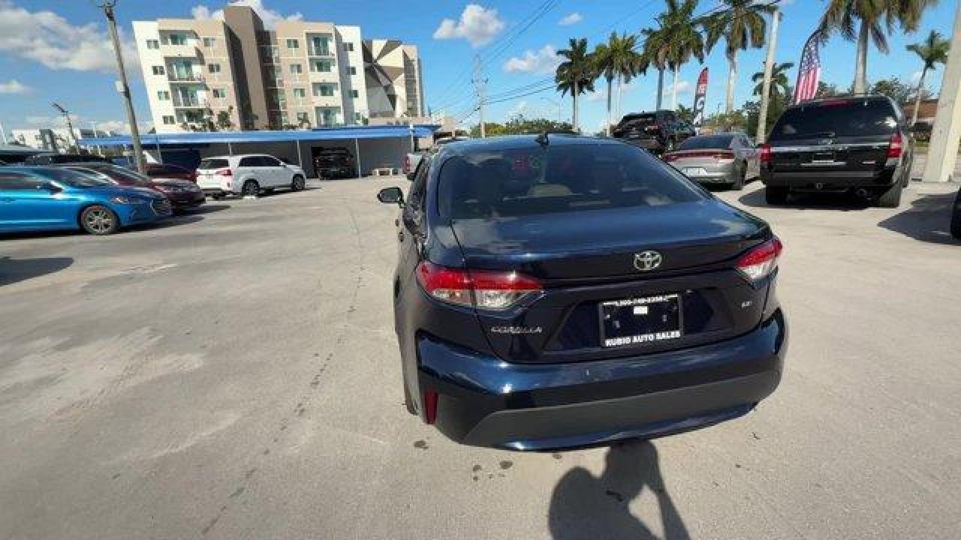 2021 Blue Toyota Corolla (5YFEPMAE1MP) with an 4 1.8 L engine, Variable transmission, located at 27610 S Dixie Hwy, Homestead, FL, 33032, (305) 749-2348, 25.510241, -80.438301 - Scores 38 Highway MPG and 30 City MPG! This Toyota Corolla boasts a Regular Unleaded I-4 1.8 L/110 engine powering this Variable transmission. Wheels: 16 Wide Vent Steel, Wheels w/Full Wheel Covers, Variable Intermittent Wipers.* This Toyota Corolla Features the Following Options *Urethane Gear Shif - Photo#3