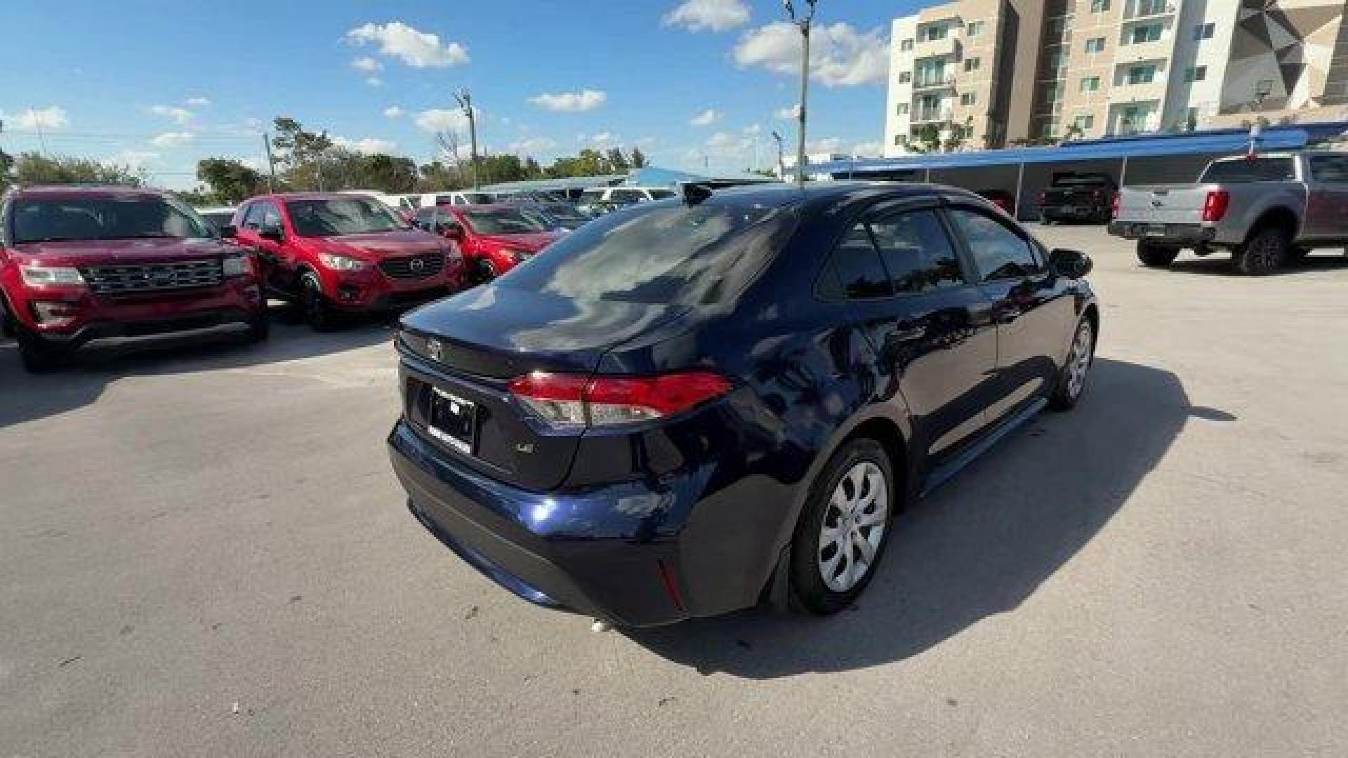 2021 Blue Toyota Corolla (5YFEPMAE1MP) with an 4 1.8 L engine, Variable transmission, located at 27610 S Dixie Hwy, Homestead, FL, 33032, (305) 749-2348, 25.510241, -80.438301 - Scores 38 Highway MPG and 30 City MPG! This Toyota Corolla boasts a Regular Unleaded I-4 1.8 L/110 engine powering this Variable transmission. Wheels: 16 Wide Vent Steel, Wheels w/Full Wheel Covers, Variable Intermittent Wipers.* This Toyota Corolla Features the Following Options *Urethane Gear Shif - Photo#4