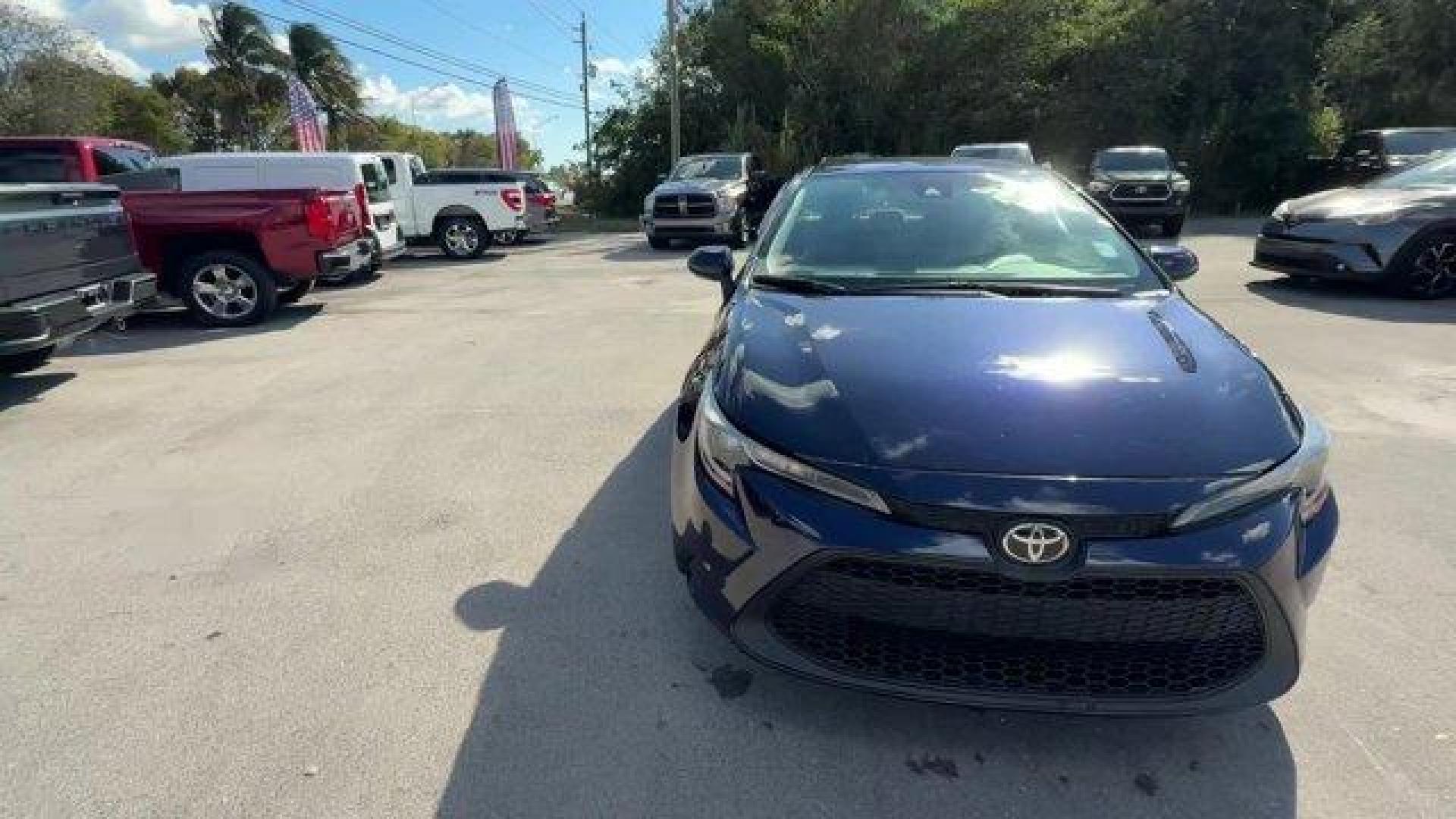 2021 Blue Toyota Corolla (5YFEPMAE1MP) with an 4 1.8 L engine, Variable transmission, located at 27610 S Dixie Hwy, Homestead, FL, 33032, (305) 749-2348, 25.510241, -80.438301 - Scores 38 Highway MPG and 30 City MPG! This Toyota Corolla boasts a Regular Unleaded I-4 1.8 L/110 engine powering this Variable transmission. Wheels: 16 Wide Vent Steel, Wheels w/Full Wheel Covers, Variable Intermittent Wipers.* This Toyota Corolla Features the Following Options *Urethane Gear Shif - Photo#7