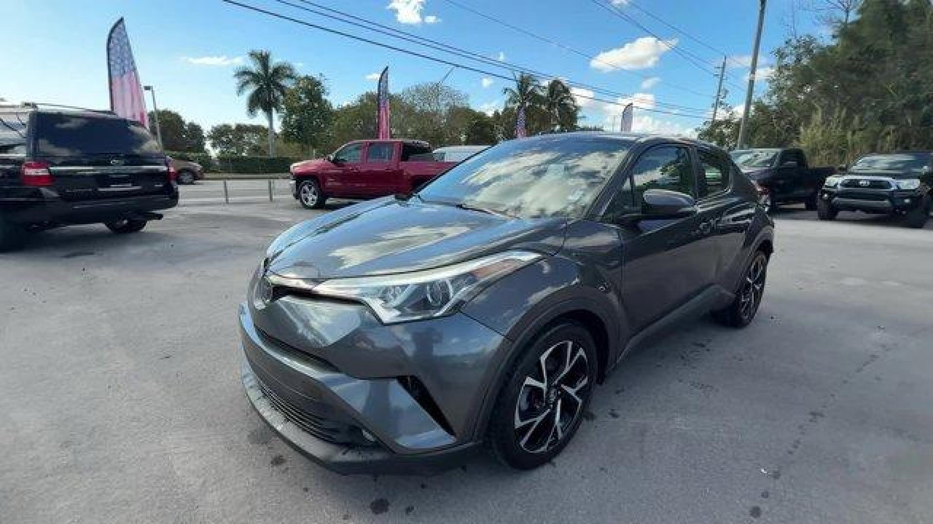 2019 Gray Toyota C-HR (NMTKHMBX9KR) with an 4 2.0 L engine, Variable transmission, located at 27610 S Dixie Hwy, Homestead, FL, 33032, (305) 749-2348, 25.510241, -80.438301 - KBB.com Brand Image Awards. Delivers 31 Highway MPG and 27 City MPG! This Toyota C-HR boasts a Regular Unleaded I-4 2.0 L/121 engine powering this Variable transmission. Wing Spoiler, VSC Electronic Stability Control (ESC), Variable Intermittent Wipers.* This Toyota C-HR Features the Following Optio - Photo#0