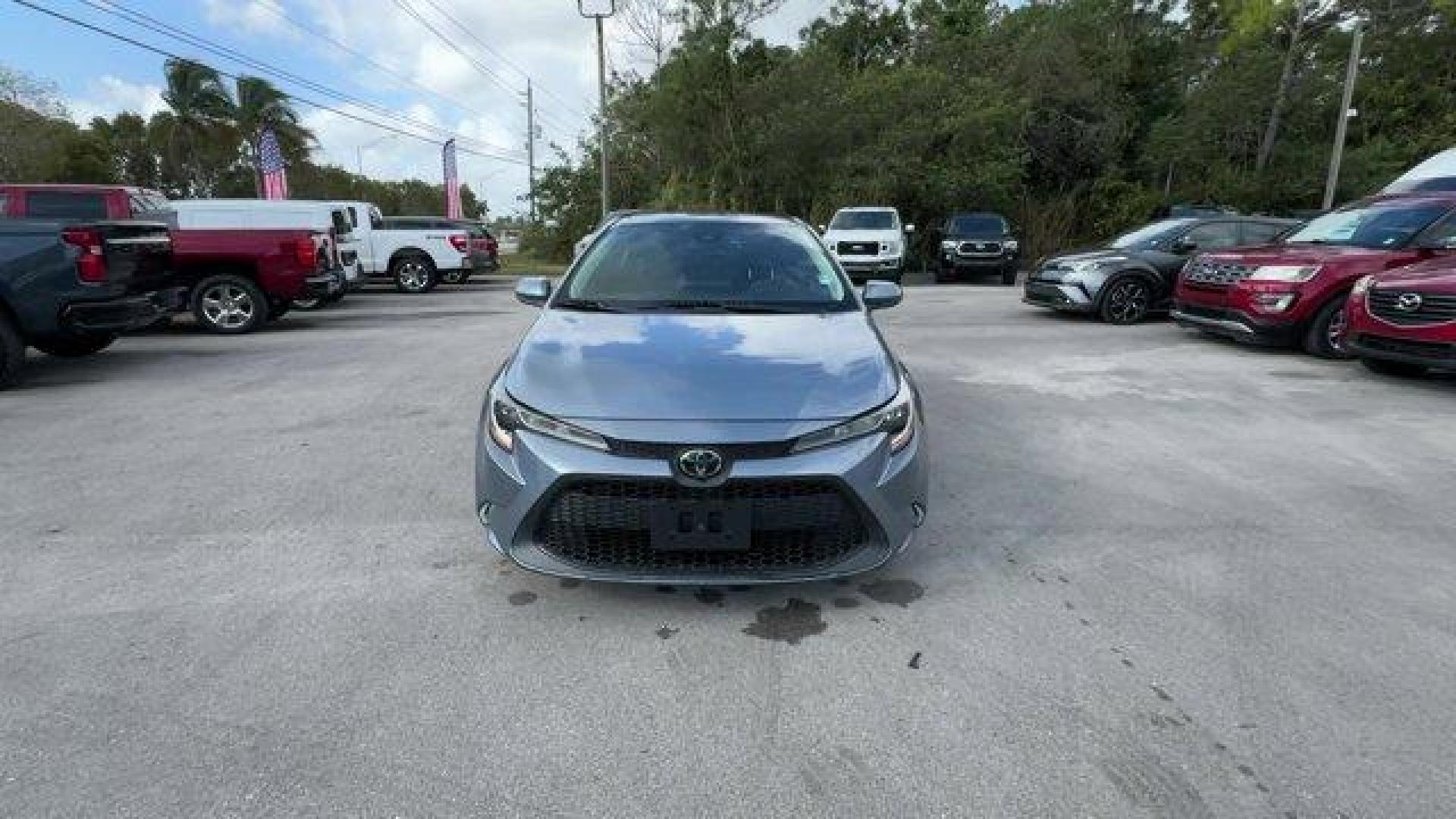 2020 Gray Toyota Corolla (5YFEPRAE4LP) with an 4 1.8 L engine, Variable transmission, located at 27610 S Dixie Hwy, Homestead, FL, 33032, (305) 749-2348, 25.510241, -80.438301 - KBB.com 10 Coolest New Cars Under $20,000. Boasts 38 Highway MPG and 30 City MPG! This Toyota Corolla delivers a Regular Unleaded I-4 1.8 L/110 engine powering this Variable transmission. Wheels: 16 Wide Vent Steel, Wheels w/Full Wheel Covers, Variable Intermittent Wipers.*This Toyota Corolla Comes - Photo#7