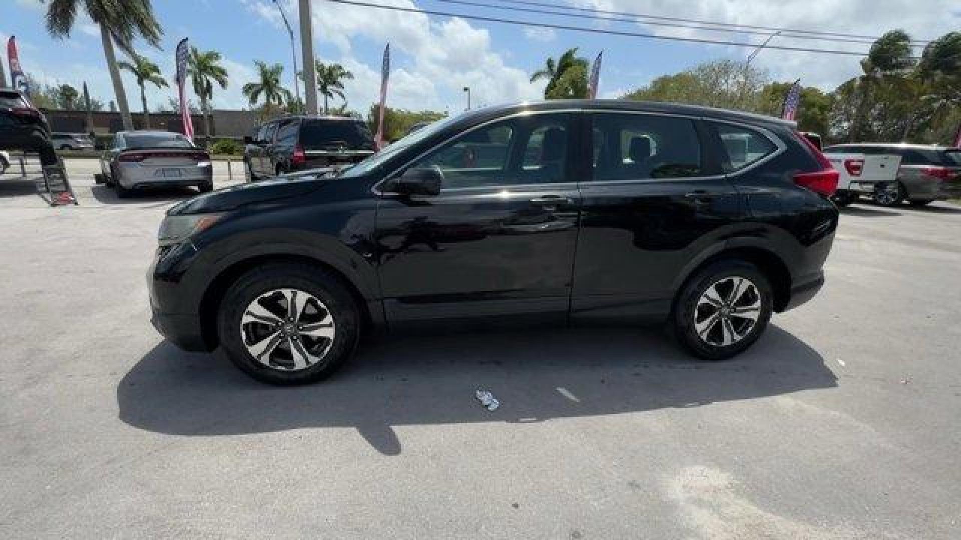 2017 Black Honda CR-V (5J6RW5H3XHL) with an 4 2.4 L engine, Variable transmission, located at 27610 S Dixie Hwy, Homestead, FL, 33032, (305) 749-2348, 25.510241, -80.438301 - KBB.com 10 Most Awarded Brands. Scores 32 Highway MPG and 26 City MPG! This Honda CR-V delivers a Regular Unleaded I-4 2.4 L/144 engine powering this Variable transmission. Wheels: 17 Alloy, Valet Function, Urethane Gear Shifter Material.* This Honda CR-V Features the Following Options *Trip Compute - Photo#1