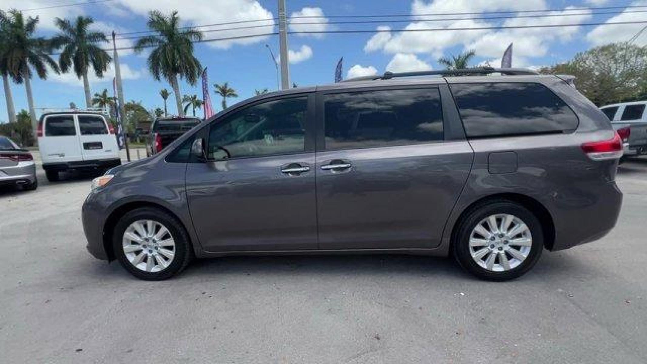 2013 Predawn Gray Mica Toyota Sienna (5TDDK3DC2DS) with an 3.5L V6 SMPI DOHC engine, Automatic transmission, located at 27610 S Dixie Hwy, Homestead, FL, 33032, (305) 749-2348, 25.510241, -80.438301 - Photo #2