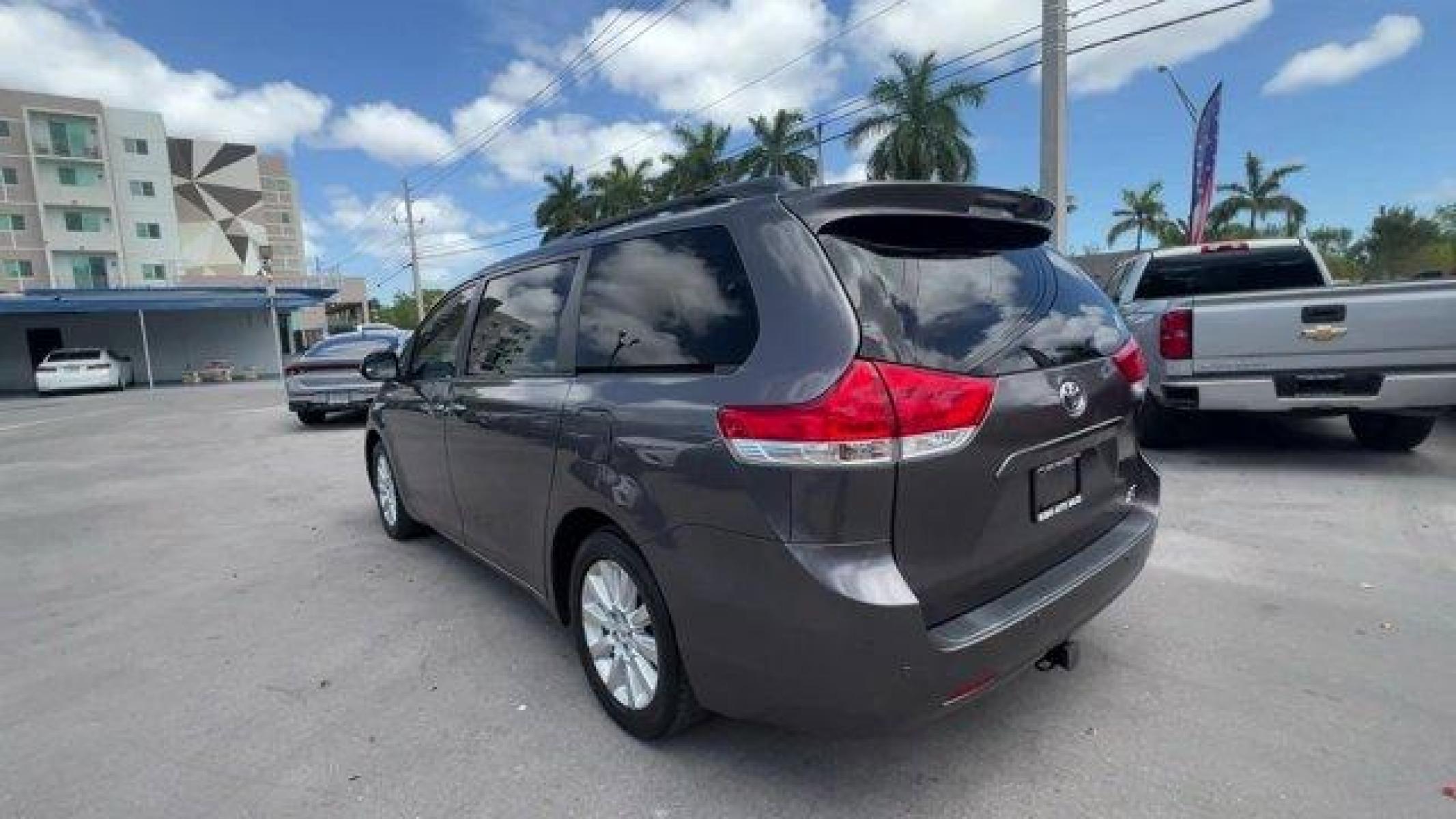 2013 Predawn Gray Mica Toyota Sienna (5TDDK3DC2DS) with an 3.5L V6 SMPI DOHC engine, Automatic transmission, located at 27610 S Dixie Hwy, Homestead, FL, 33032, (305) 749-2348, 25.510241, -80.438301 - Photo #3