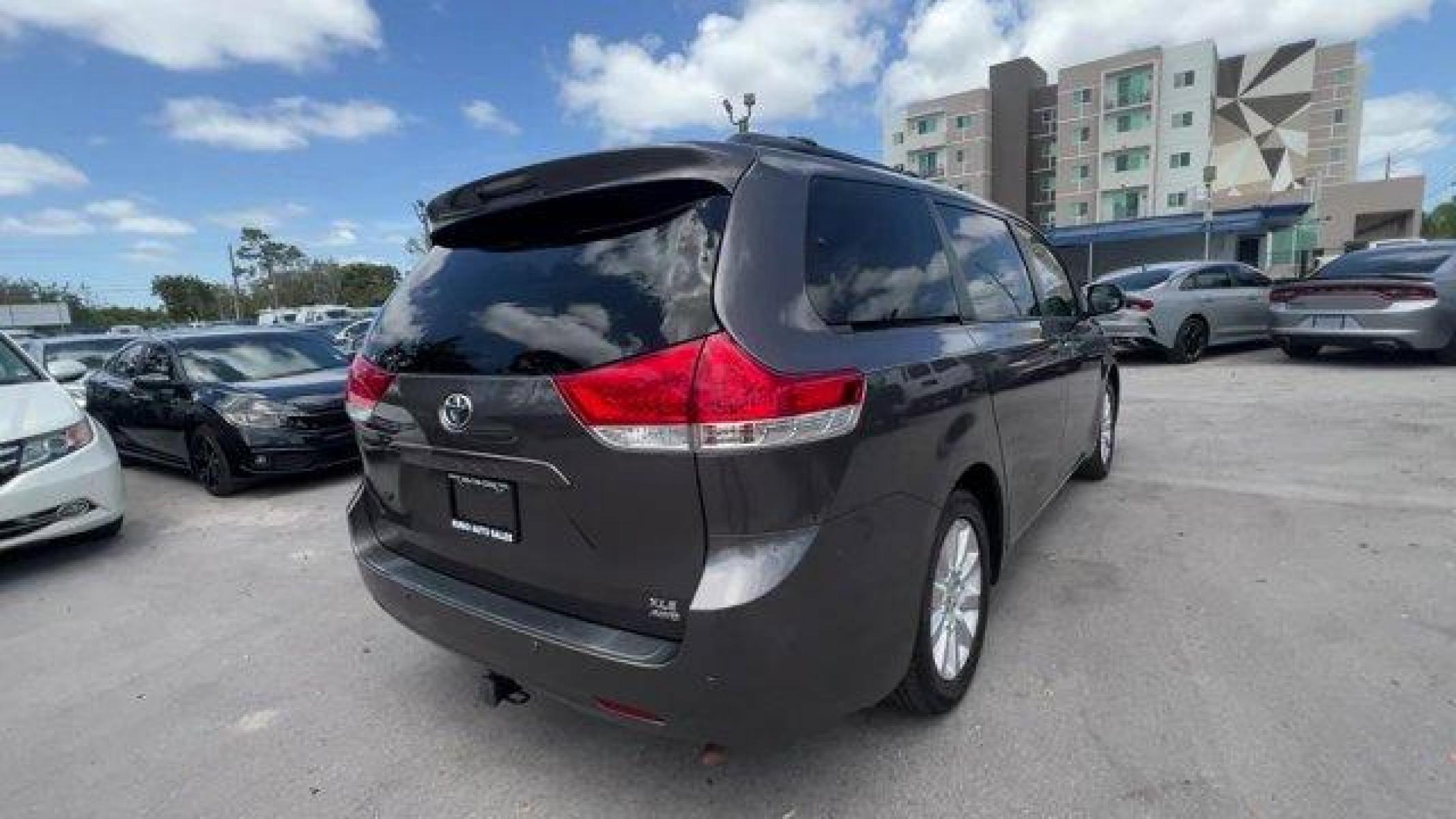 2013 Predawn Gray Mica Toyota Sienna (5TDDK3DC2DS) with an 3.5L V6 SMPI DOHC engine, Automatic transmission, located at 27610 S Dixie Hwy, Homestead, FL, 33032, (305) 749-2348, 25.510241, -80.438301 - Photo #5