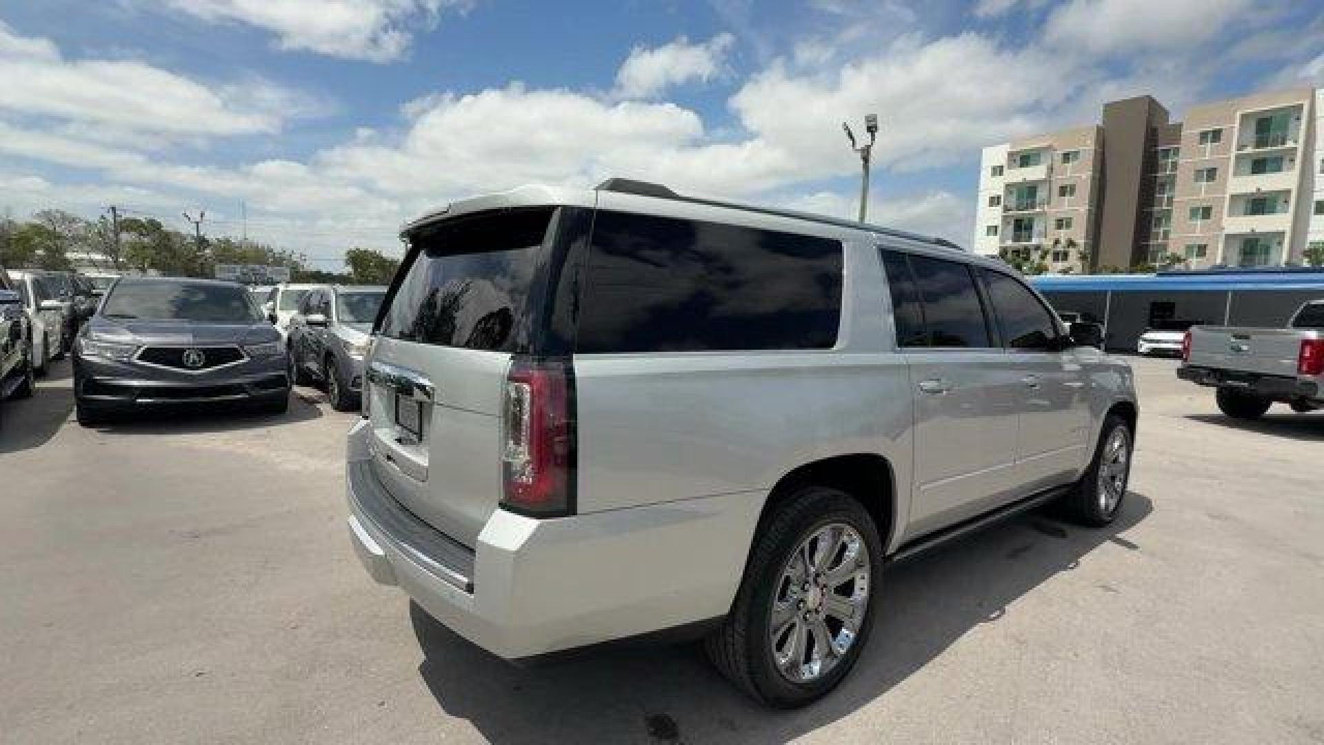 2015 Quicksilver Metallic /Jet Black GMC Yukon XL (1GKS1JKJ8FR) with an 8 6.2L engine, Automatic transmission, located at 27610 S Dixie Hwy, Homestead, FL, 33032, (305) 749-2348, 25.510241, -80.438301 - KBB.com Brand Image Awards. Only 119,775 Miles! Boasts 22 Highway MPG and 15 City MPG! This GMC Yukon XL delivers a Gas V8 6.2L/378 engine powering this Automatic transmission. WHEELS, 22 X 8.5 (55.9 CM X 21.6 CM) ALUMINUM WITH CHROME INSERT, TRANSMISSION, 8-SPEED AUTOMATIC (STD), TIRES, P285/45R22, - Photo#4